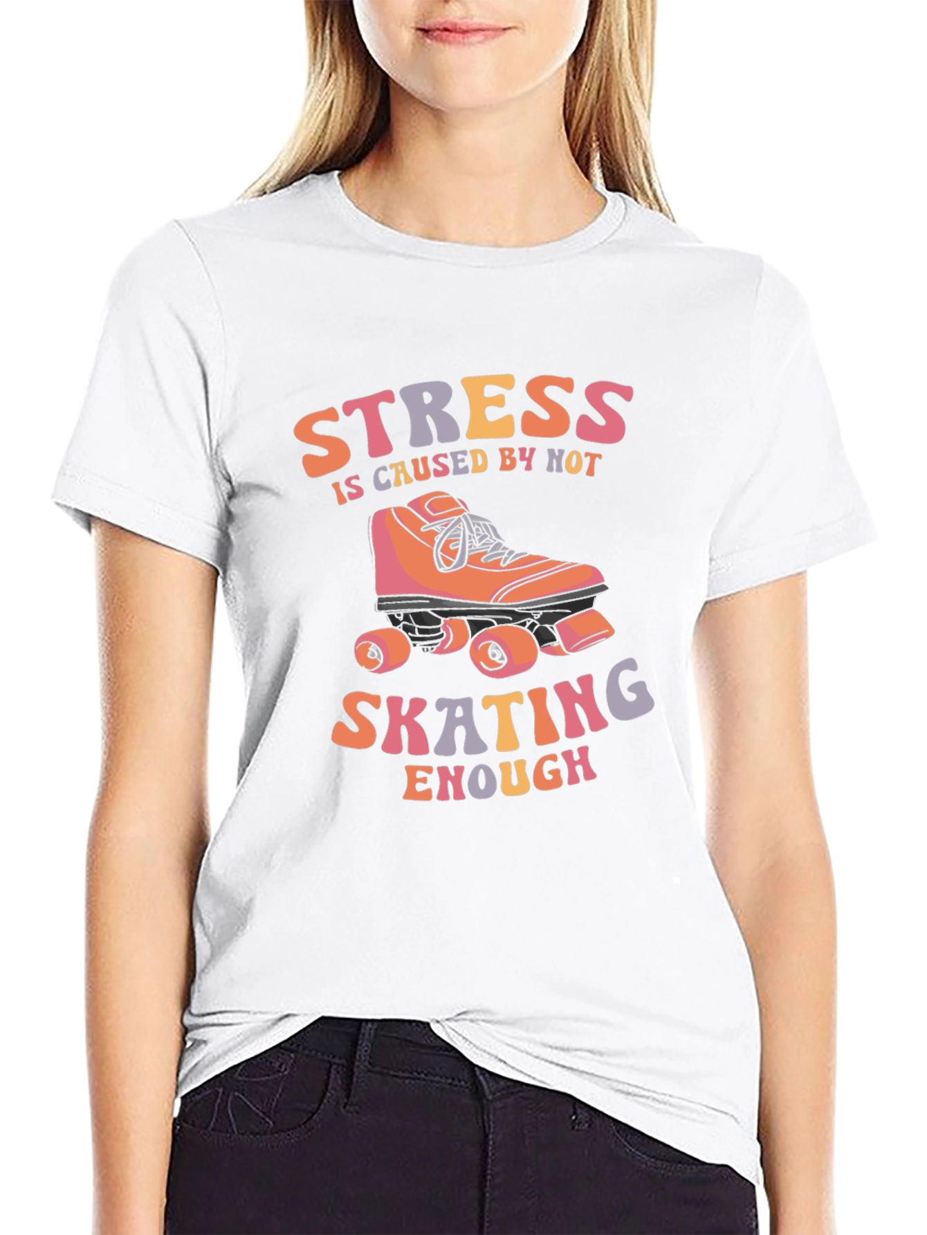 Stress Caused by Not Skating Enough T-Shirt