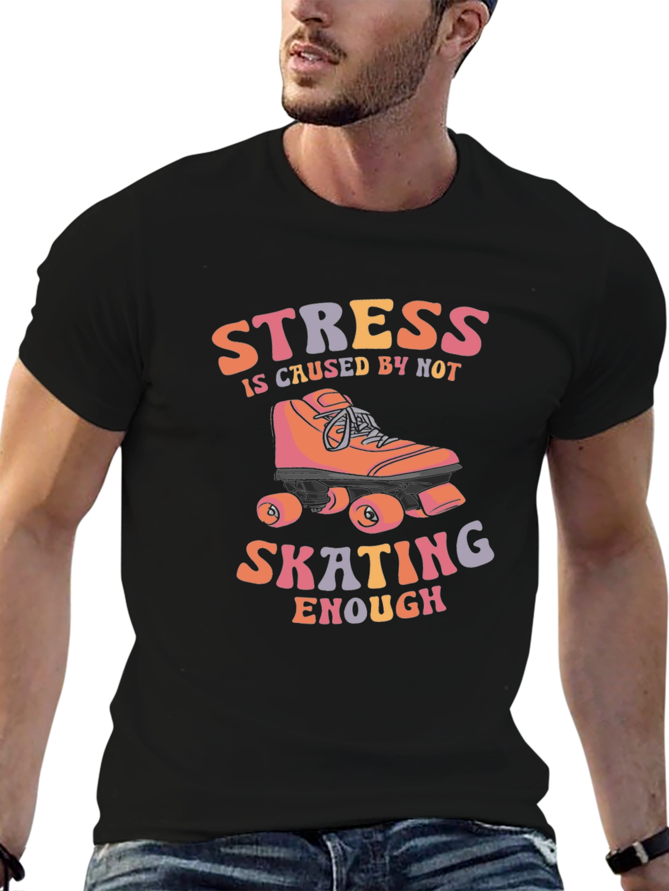 Stress Caused by Not Skating Enough T-Shirt