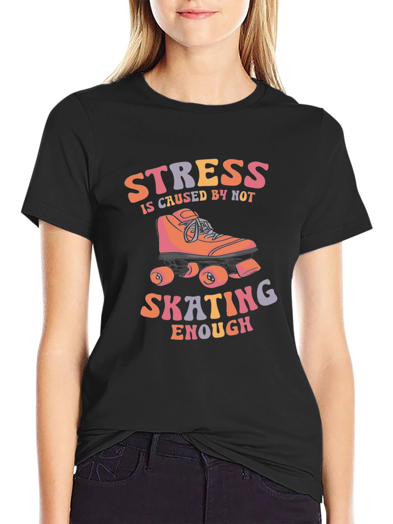 Stress Caused by Not Skating Enough T-Shirt