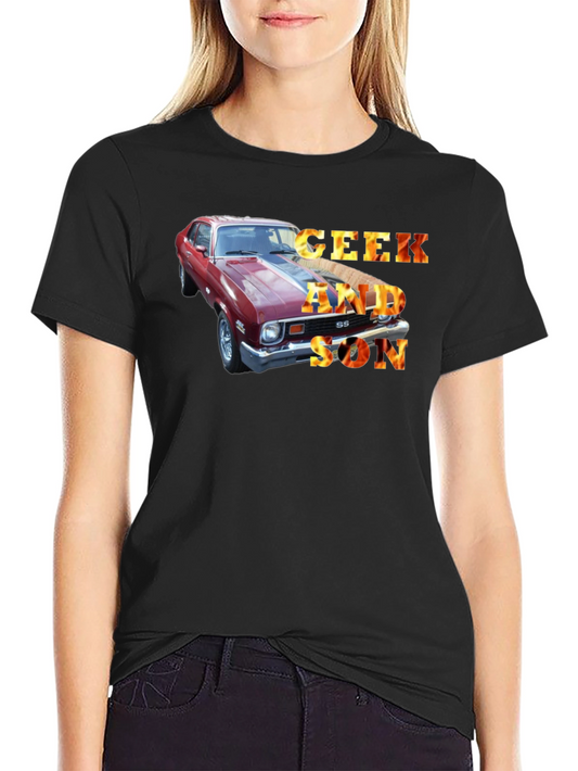 Geek and Son Car T-Shirt