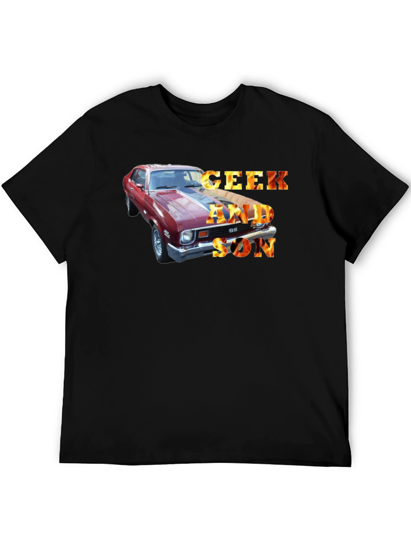 Geek and Son Car T-Shirt