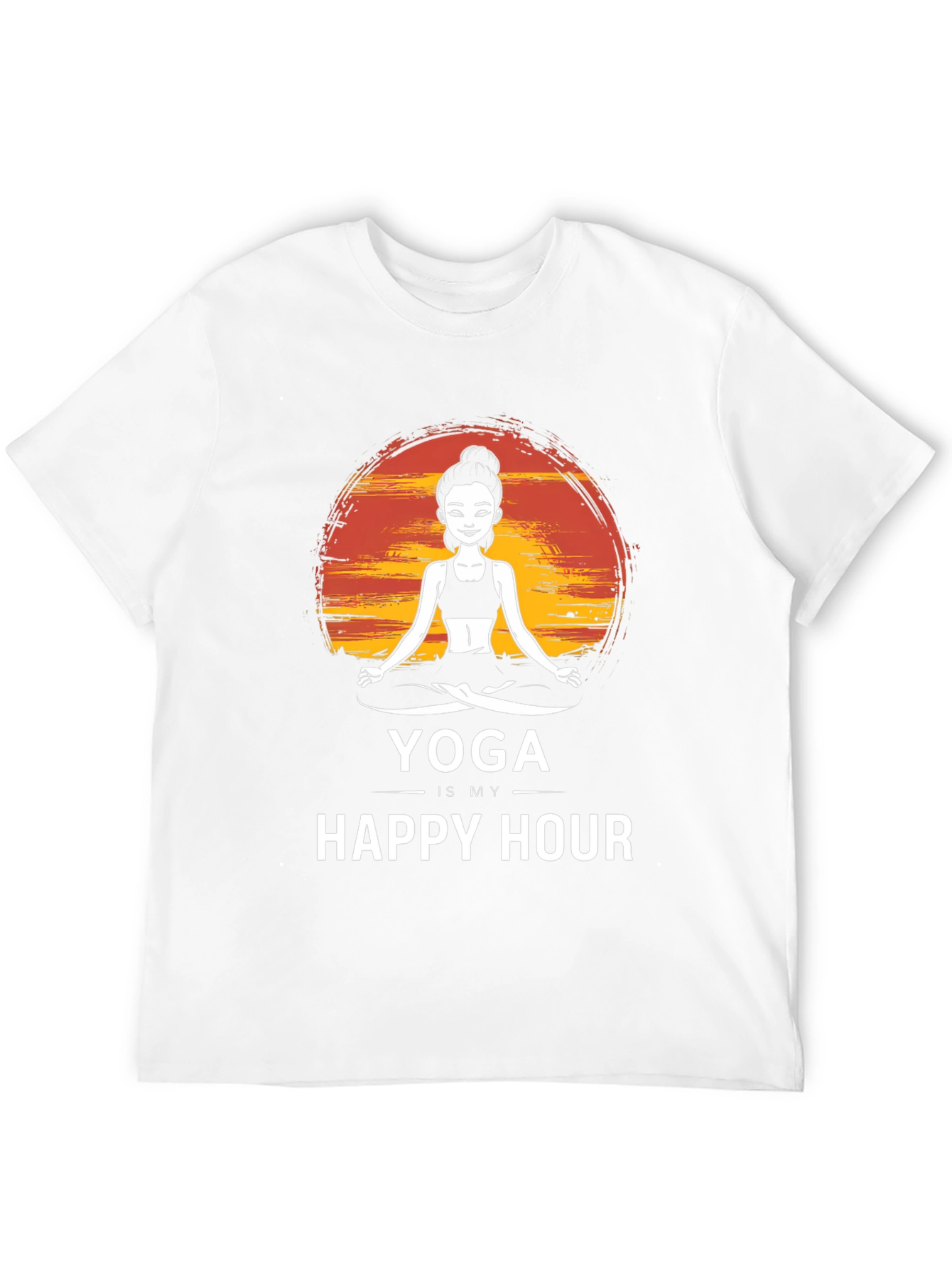 Yoga is My Happy Hour T-Shirt