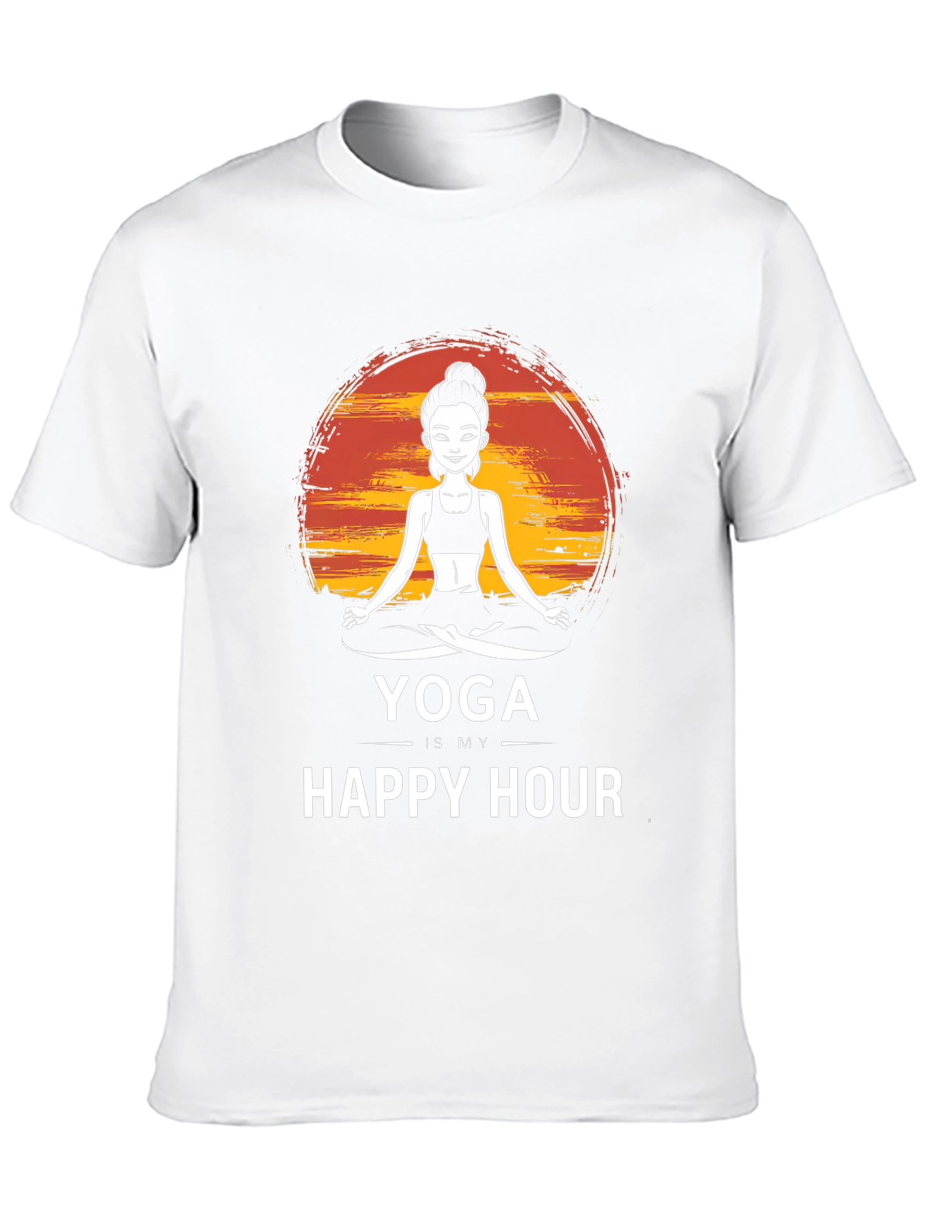 Yoga is My Happy Hour T-Shirt
