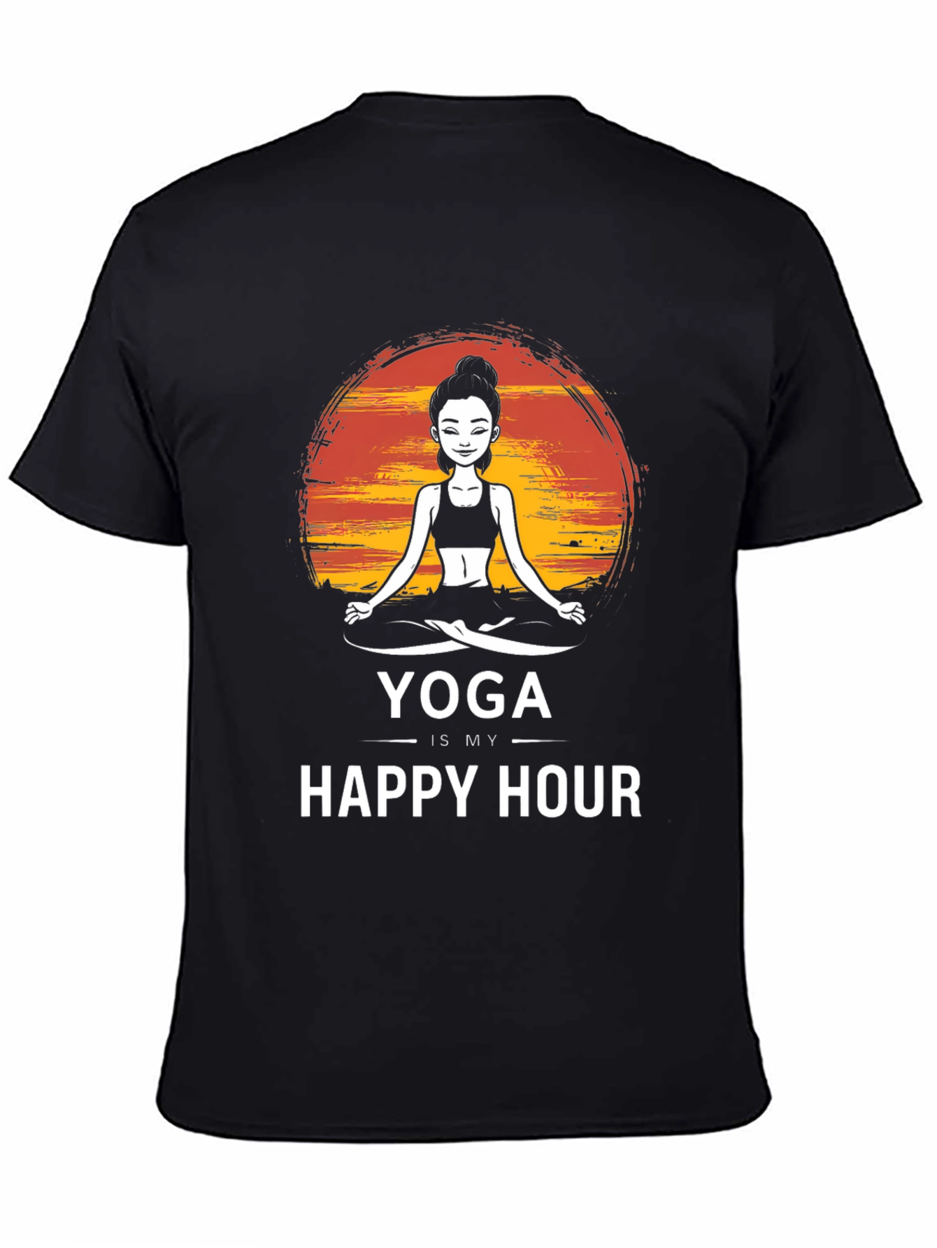 Yoga is My Happy Hour T-Shirt
