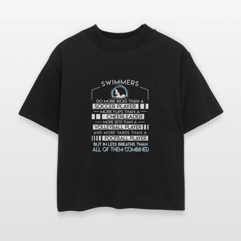 Swimmers Breath Than Soccer Cheerleader