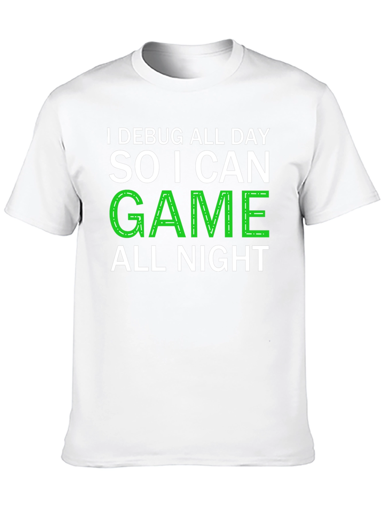 Debug All Day Game All Night Graphic Tee
