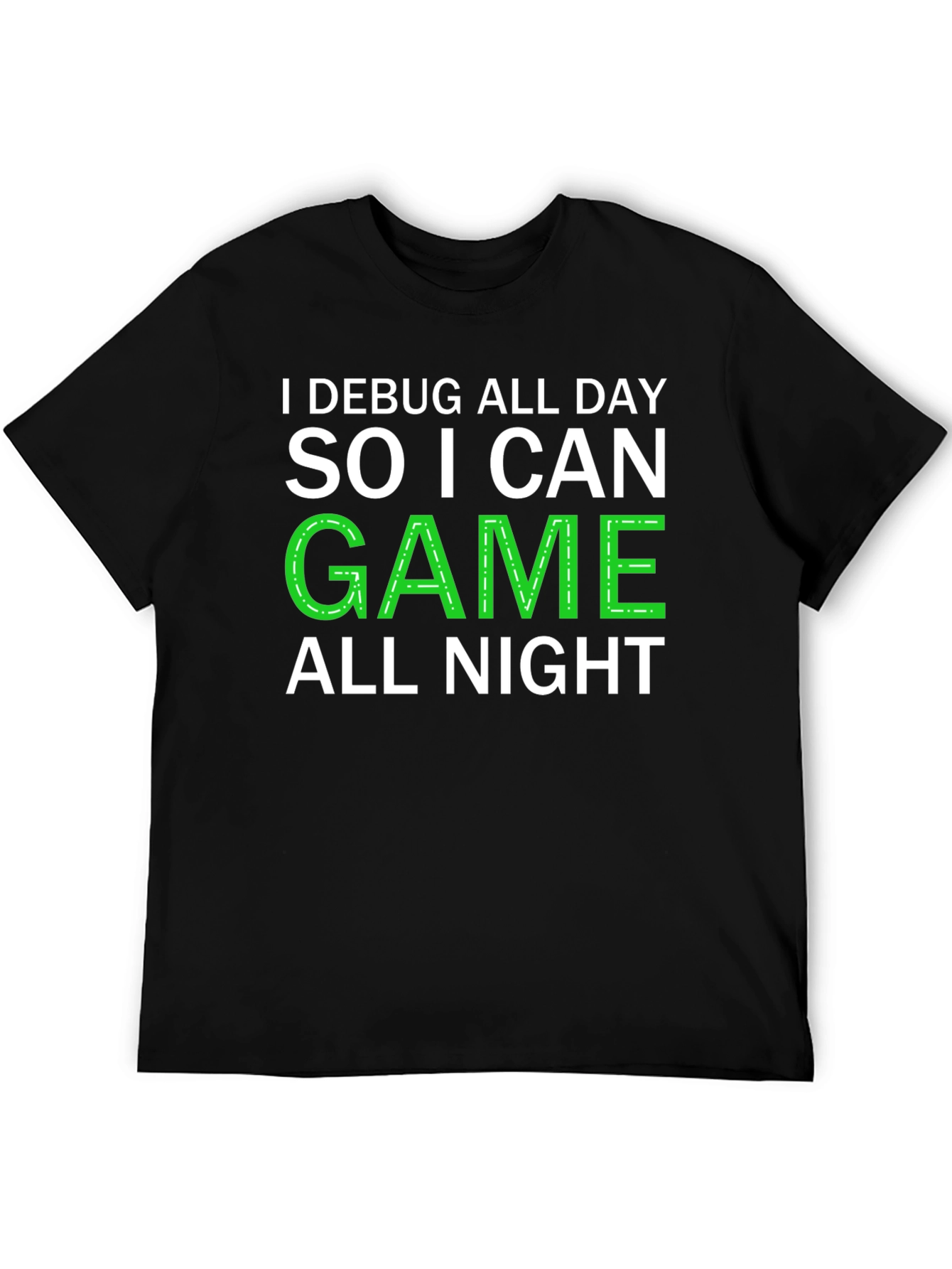 Debug All Day Game All Night Graphic Tee