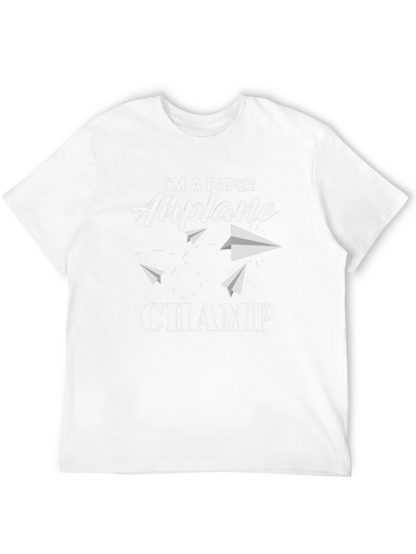 Im a Paper Airplane Champ Graphic T-Shirt