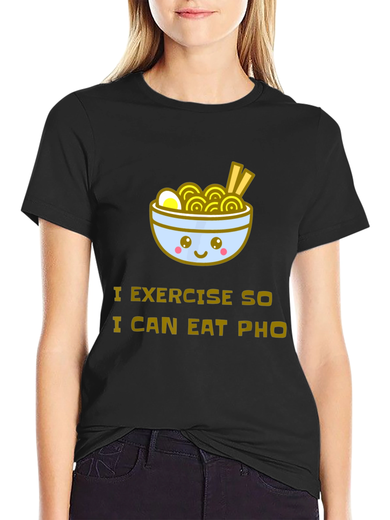 Eat Pho T-Shirt - Exercise Motivation Tee