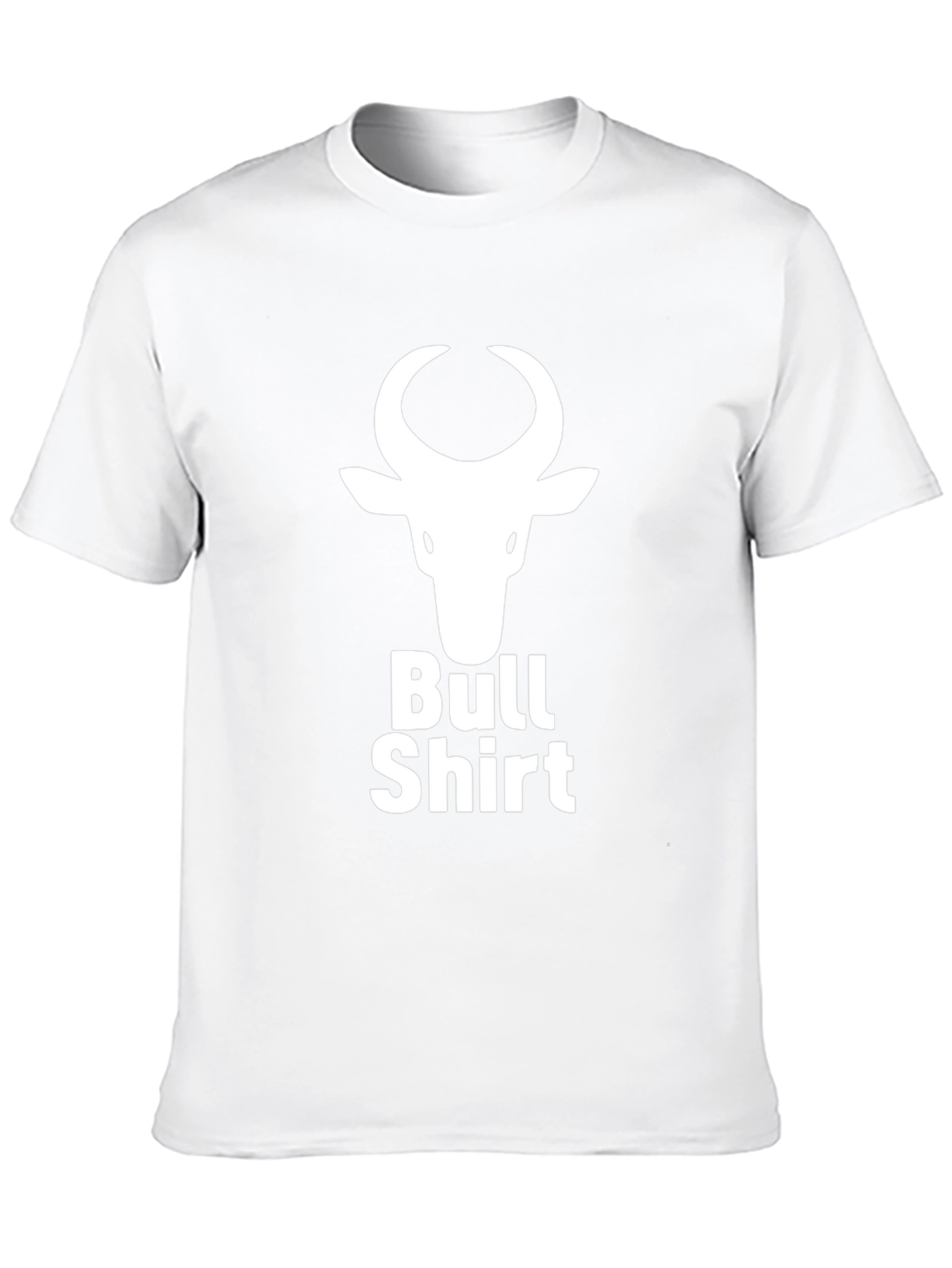 Bull Shirt Graphic Tee - Black Cotton T-Shirt