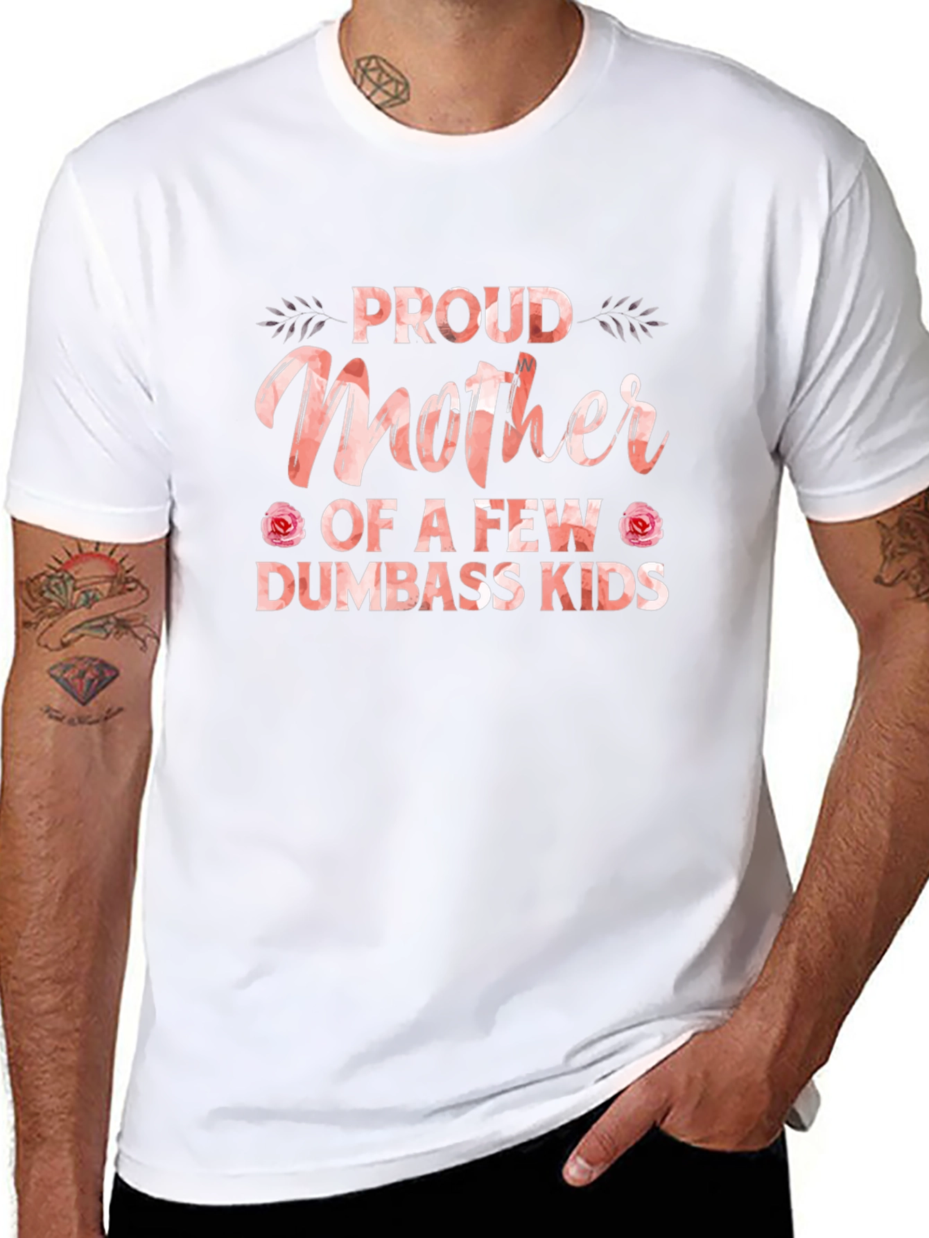 Proud Mother Funny Graphic T-Shirt