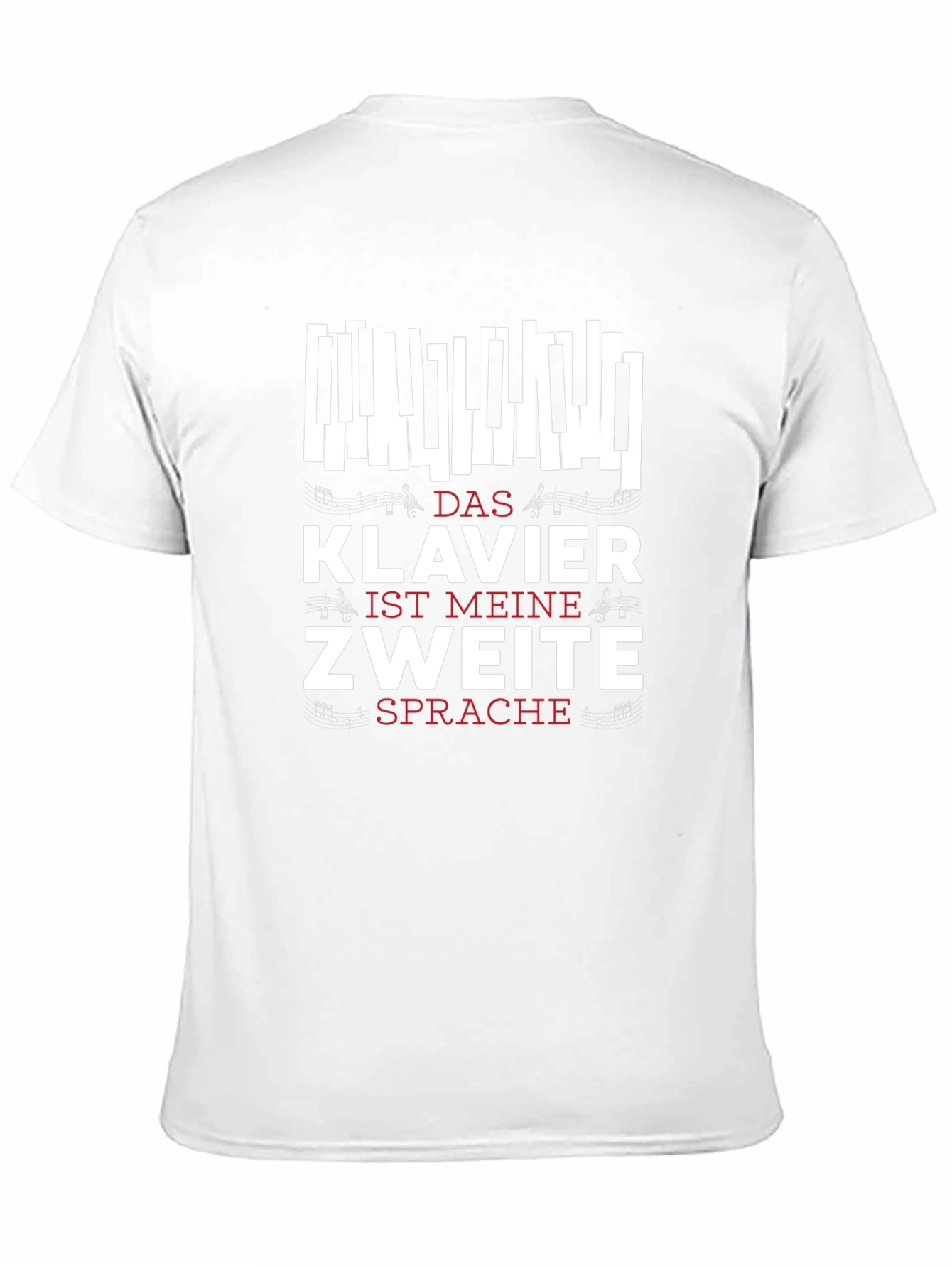 Das Klavier Ist Meine Zweite Sprache T-Shirt