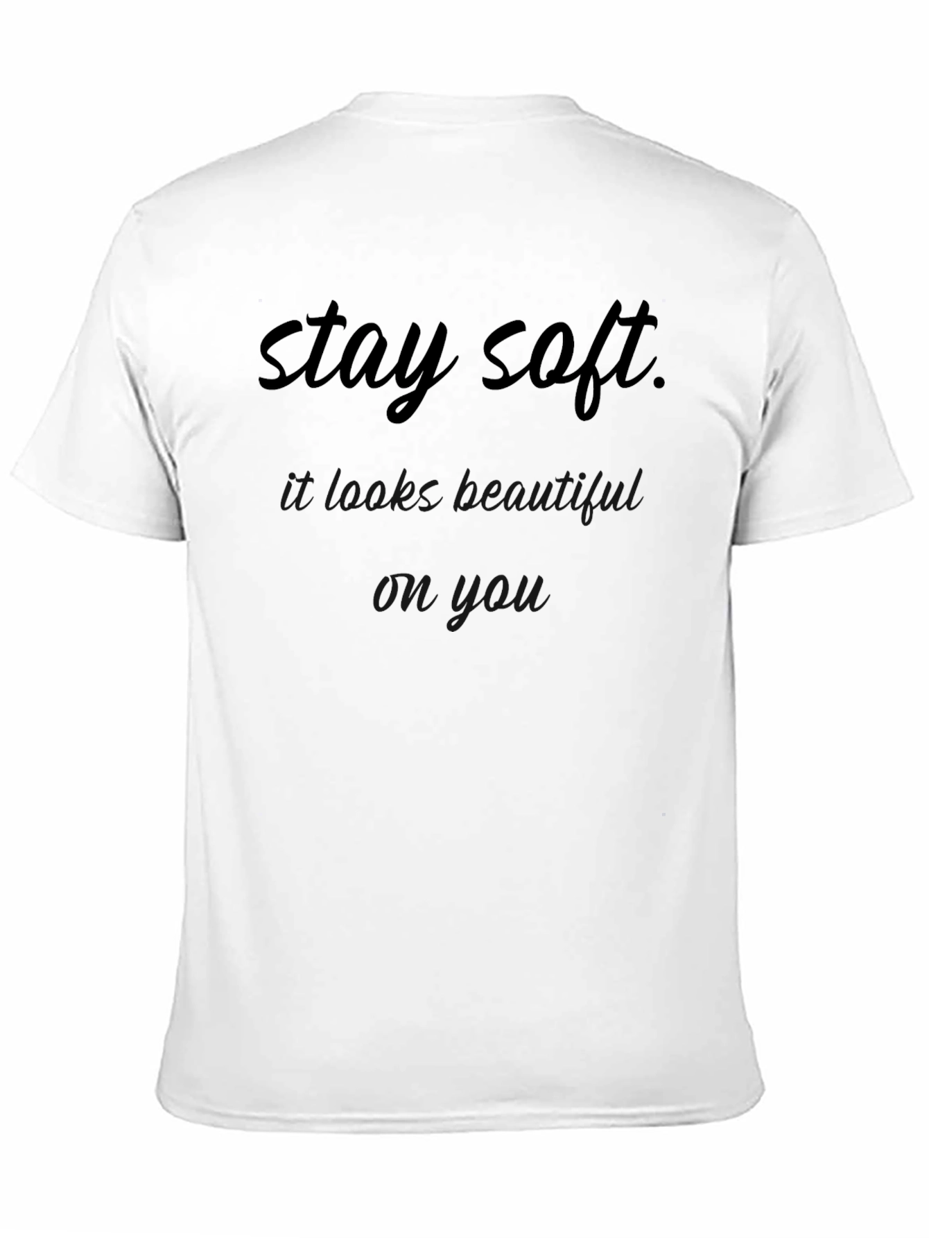 Stay Soft Graphic Print T-Shirt