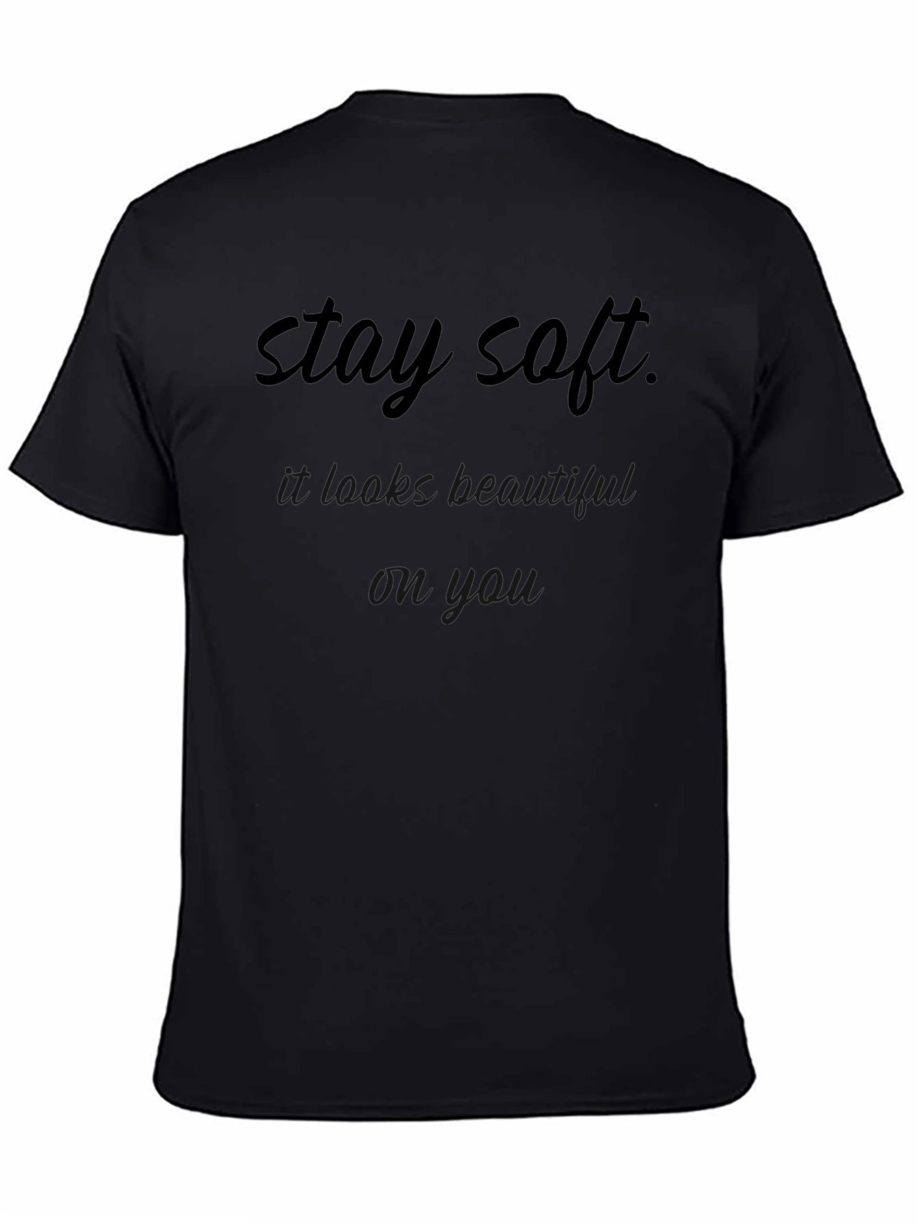 Stay Soft Graphic Print T-Shirt
