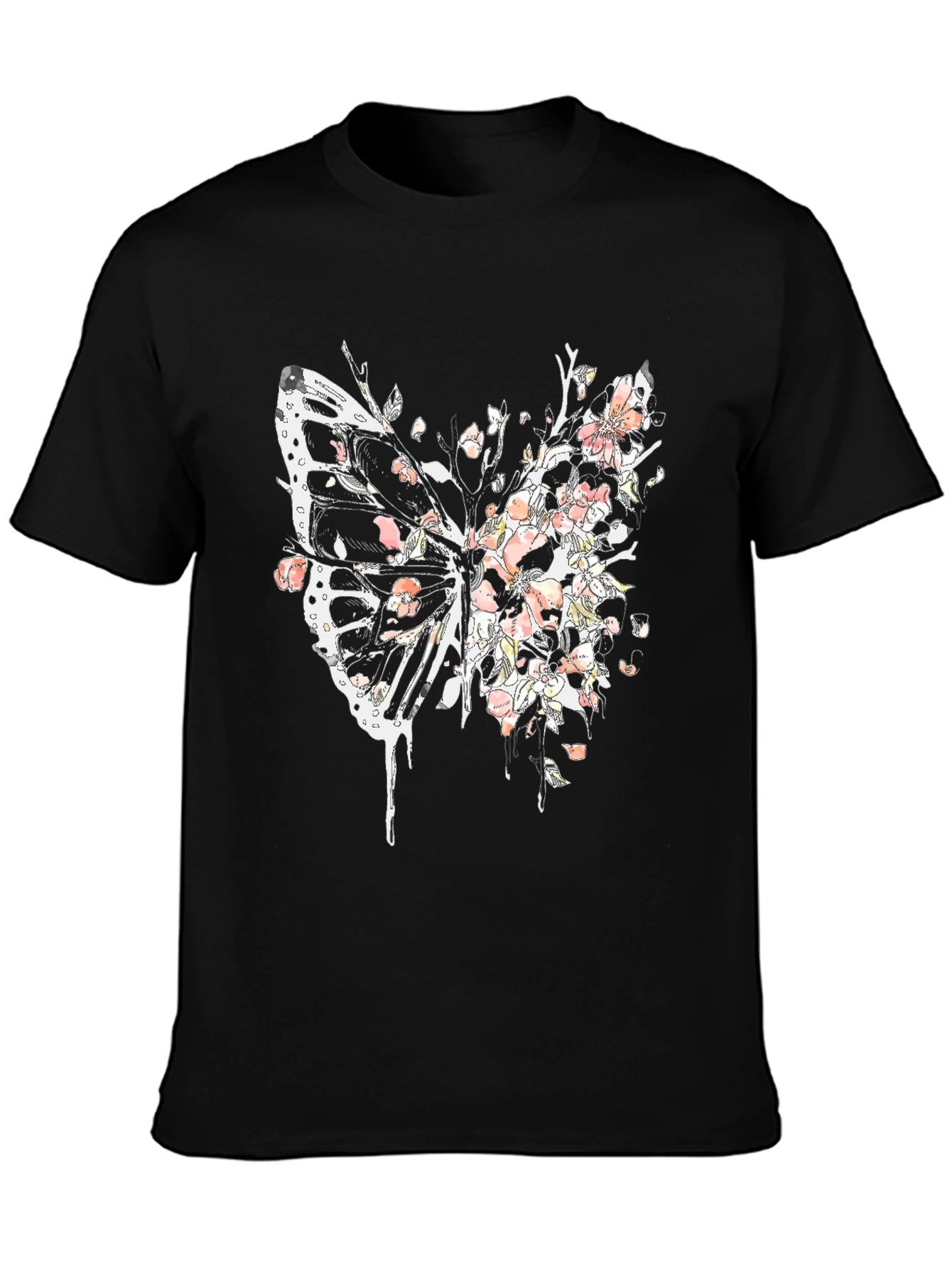 Butterfly Floral Graphic Tee