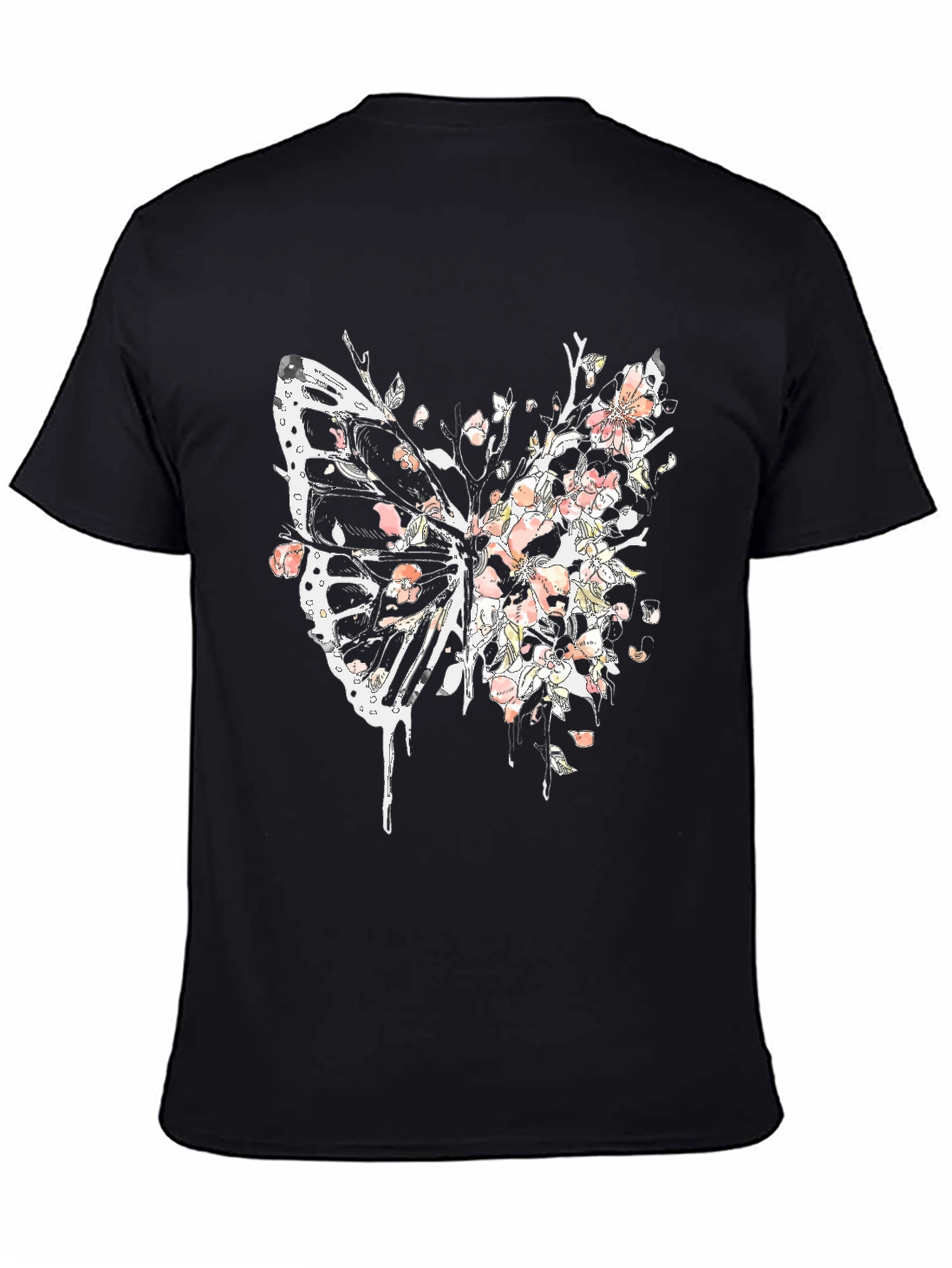 Butterfly Floral Graphic Tee