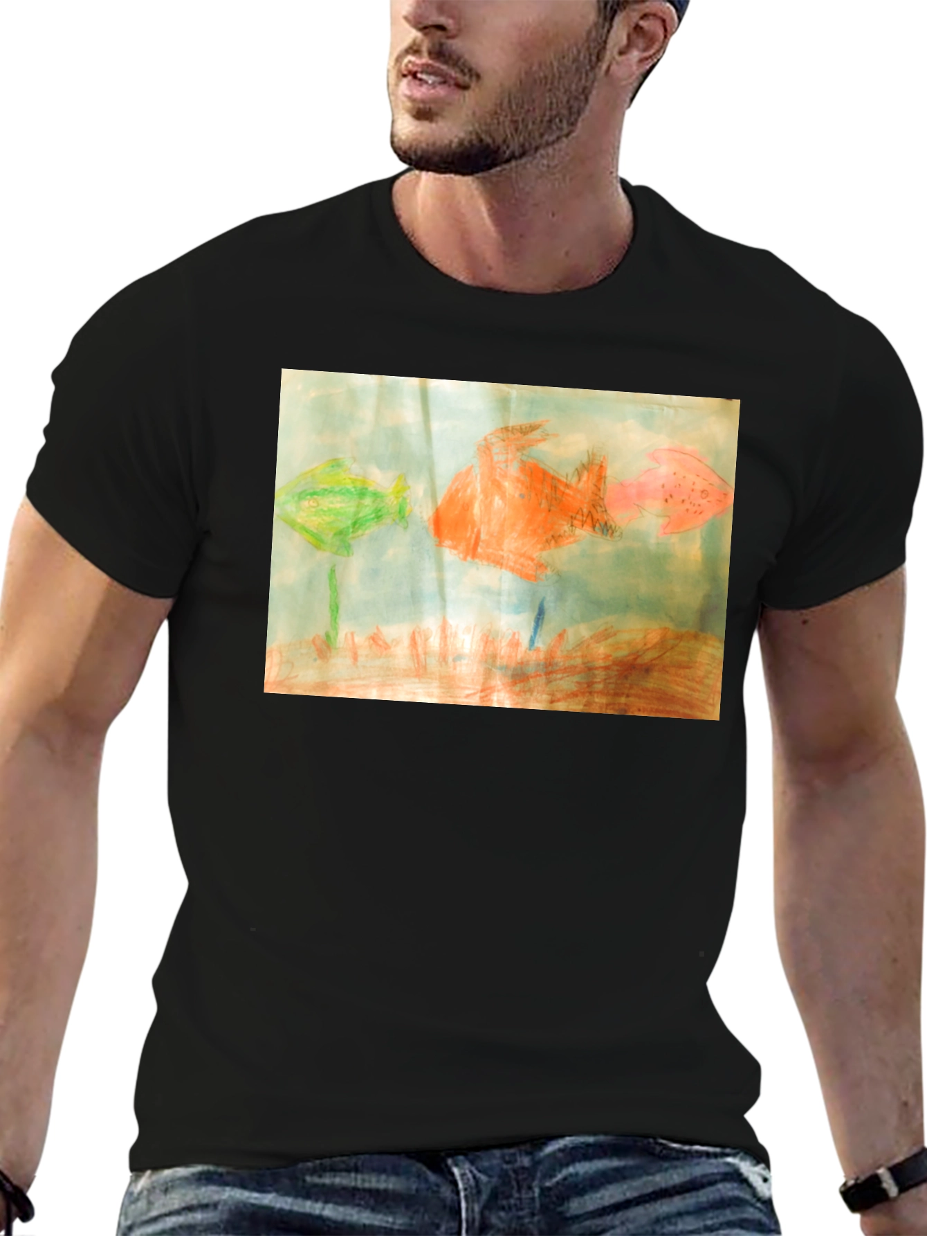 Whimsical Undersea Print Tee