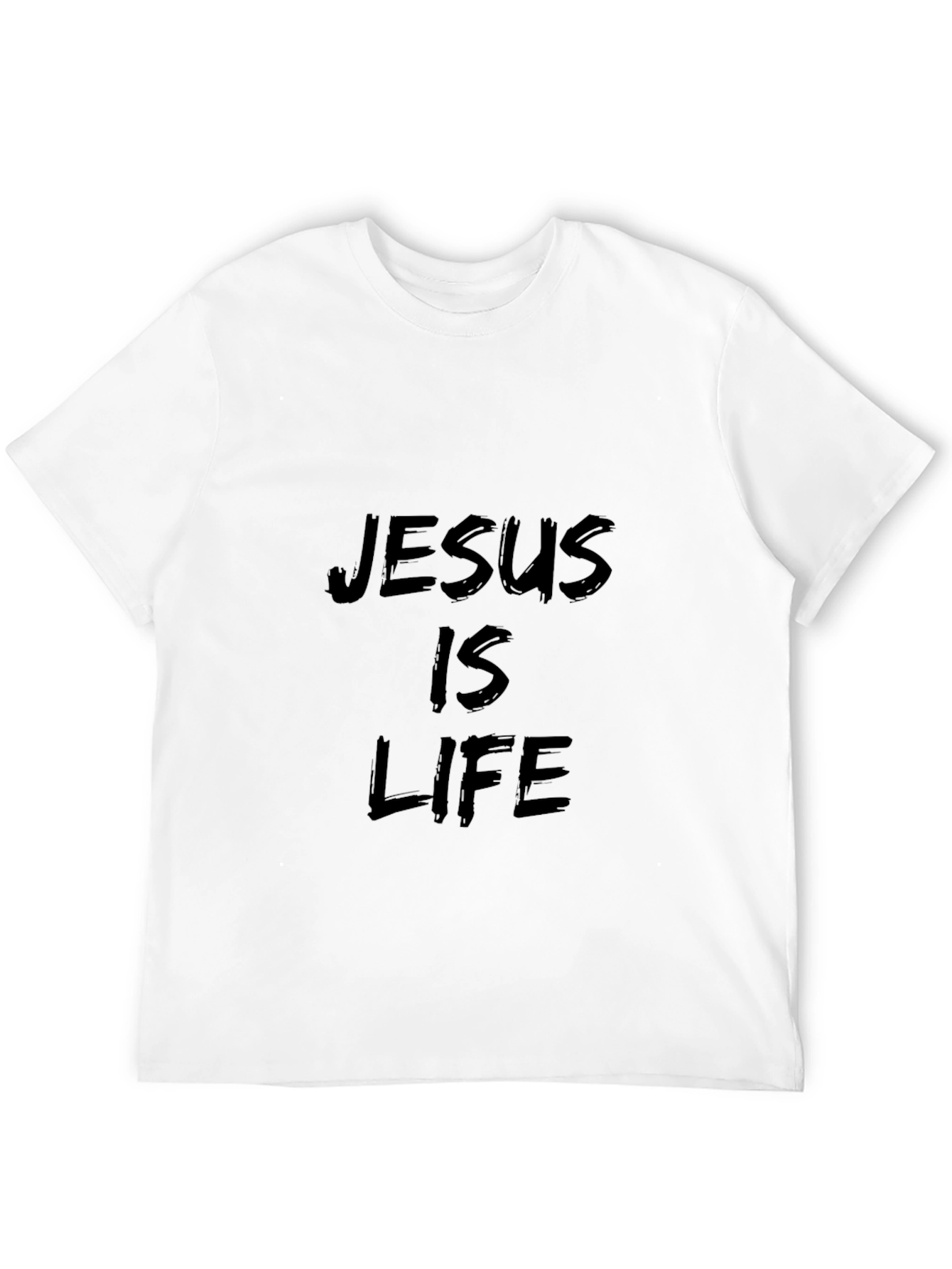 Jesus is Life Black T-Shirt