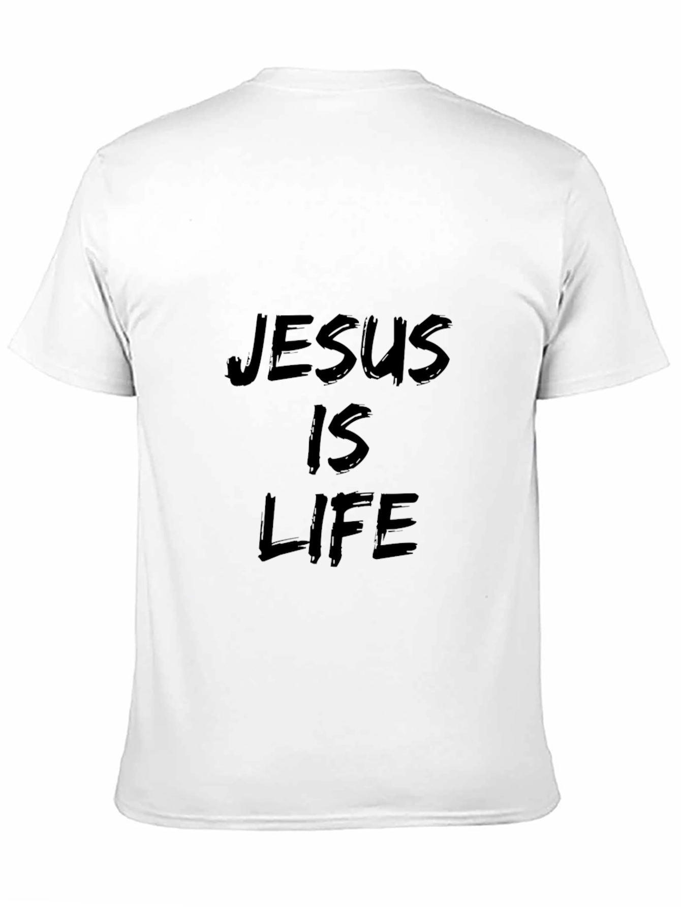 Jesus is Life Black T-Shirt