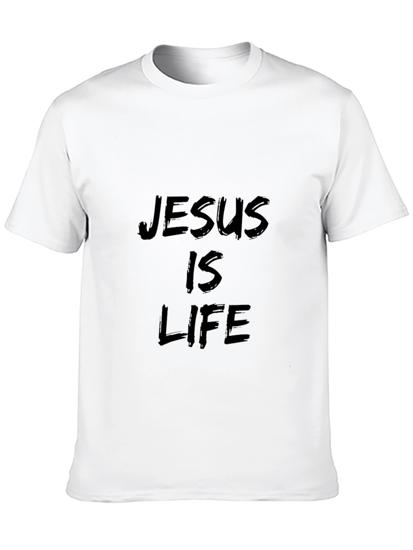 Jesus is Life Black T-Shirt