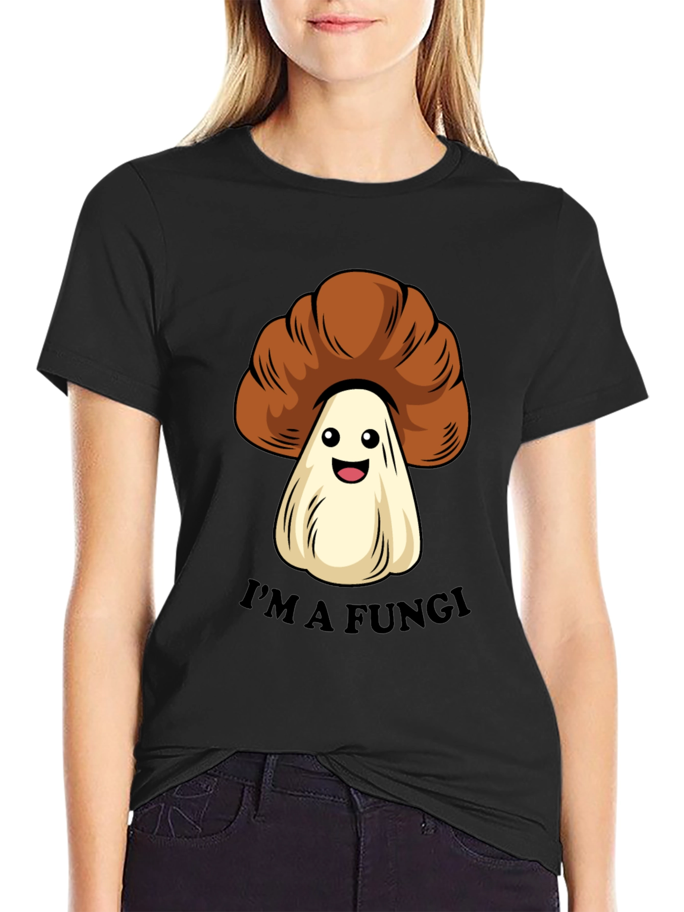 Im A Fungi Graphic Tee - Novelty Mushroom T-Shirt