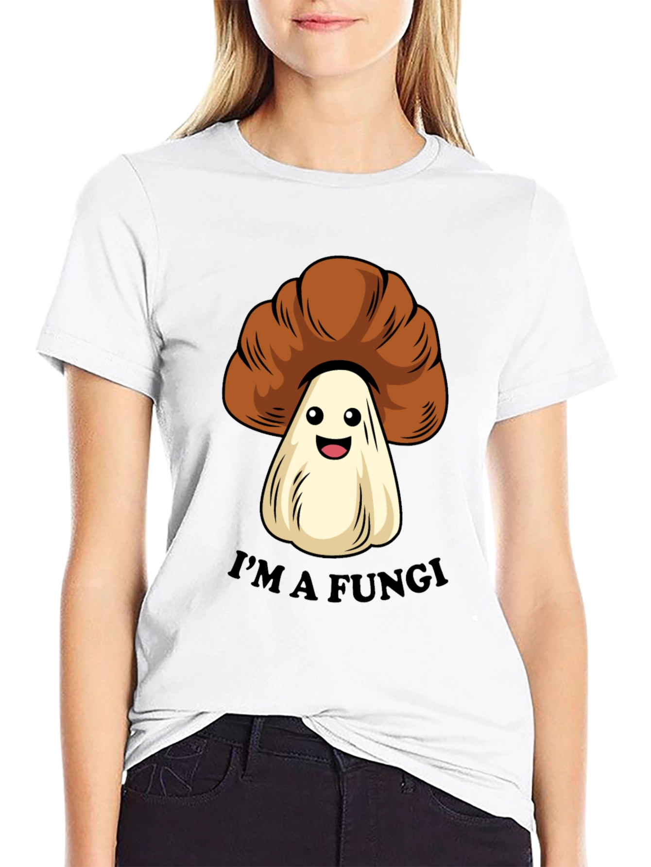 Im A Fungi Graphic Tee - Novelty Mushroom T-Shirt