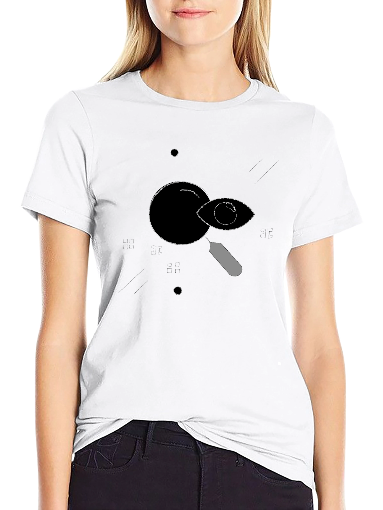 Eye See You T-Shirt - Black Graphic Tee