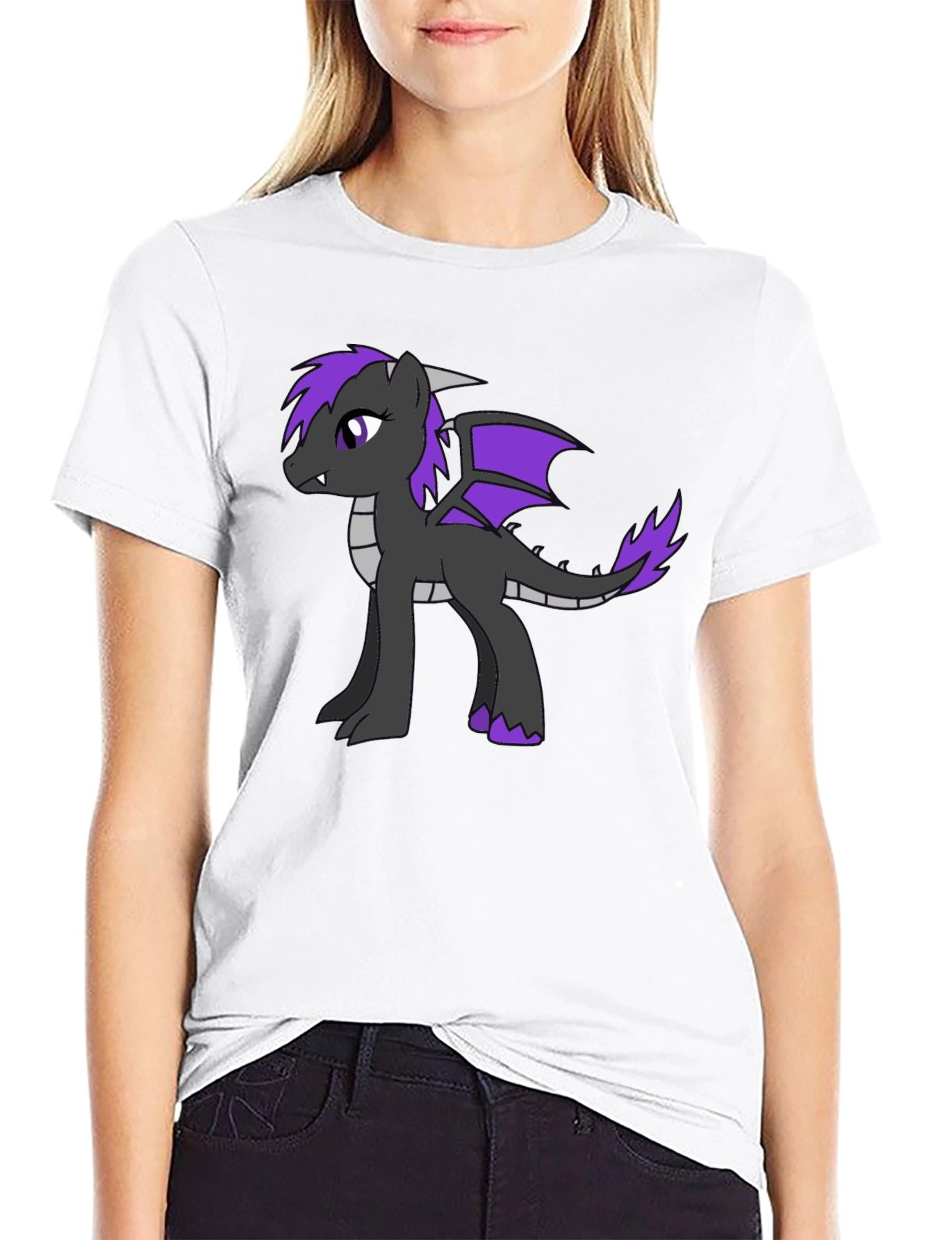 Pony Dragon T-Shirt - Unique Graphic Tee