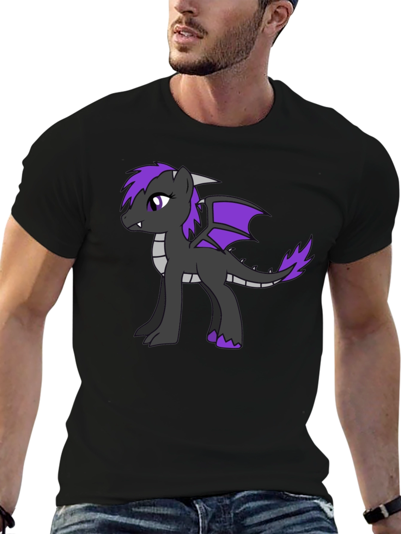 Pony Dragon T-Shirt - Unique Graphic Tee