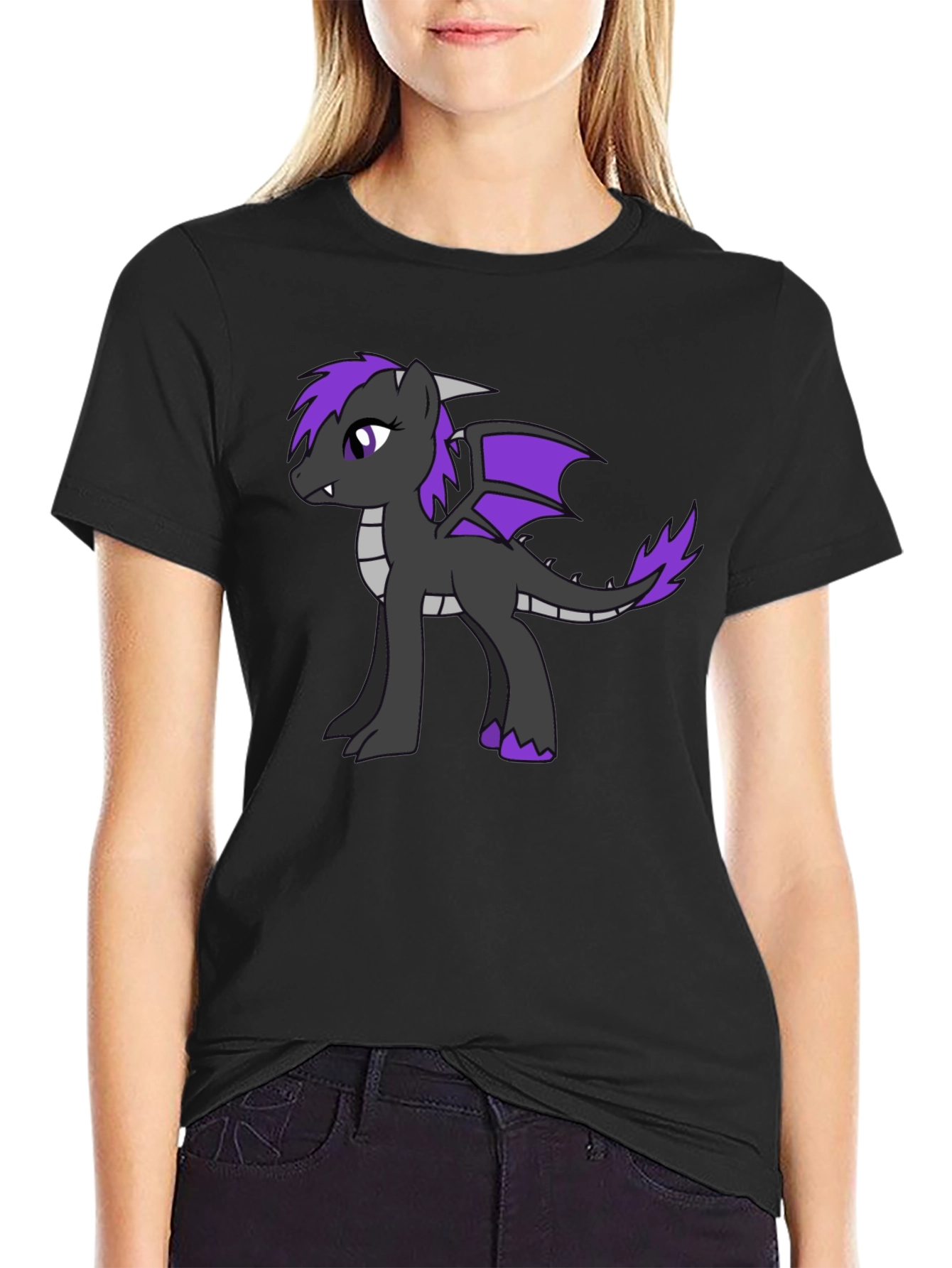 Pony Dragon T-Shirt - Unique Graphic Tee