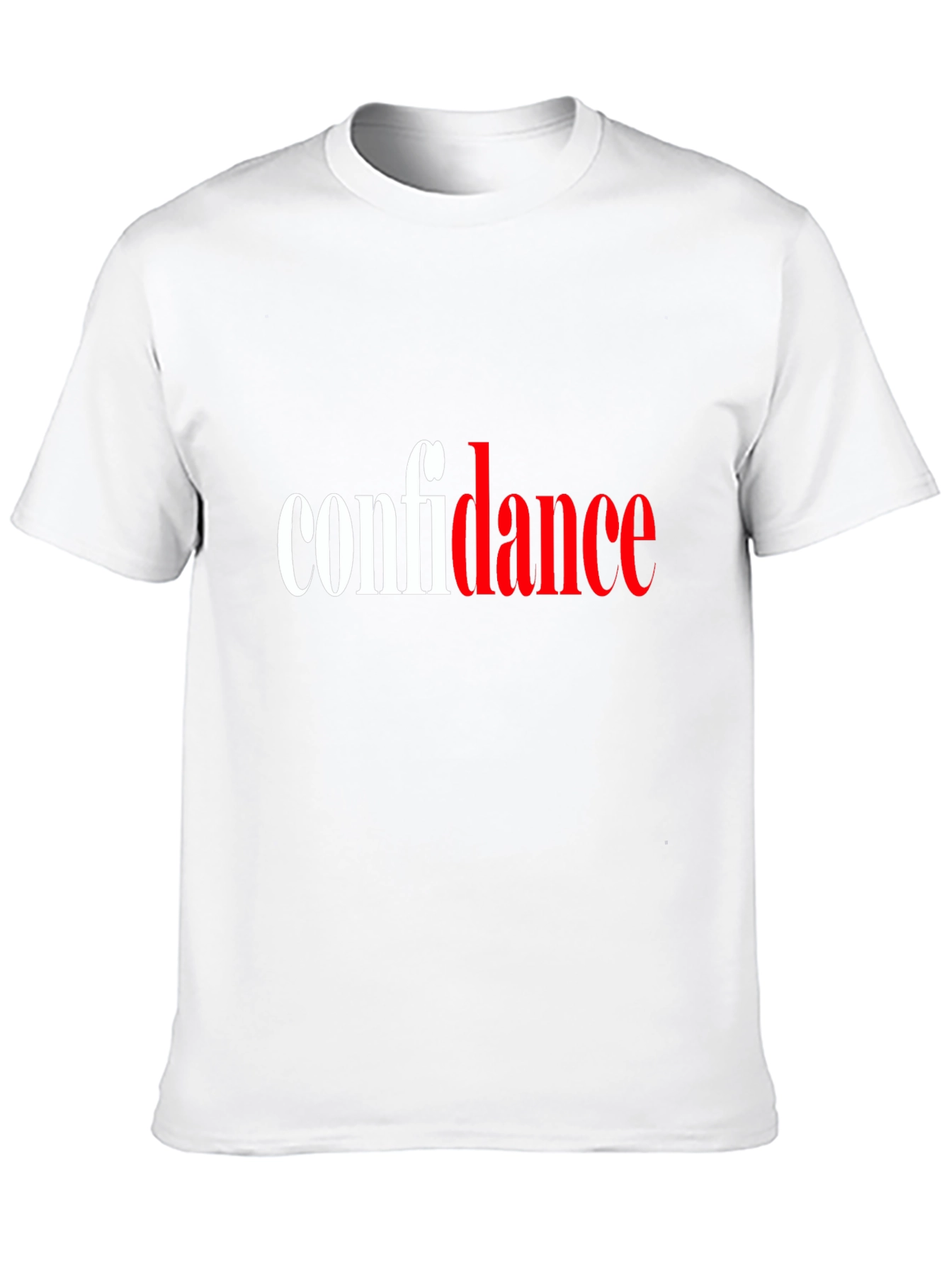 Confidence T-Shirt - Black Cotton Blend
