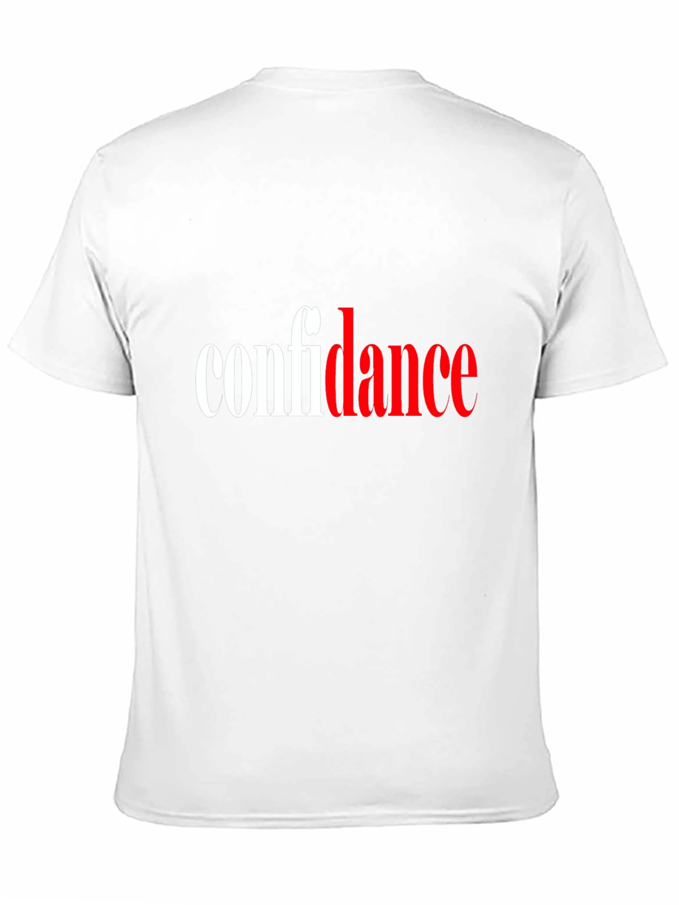 Confidence T-Shirt - Black Cotton Blend