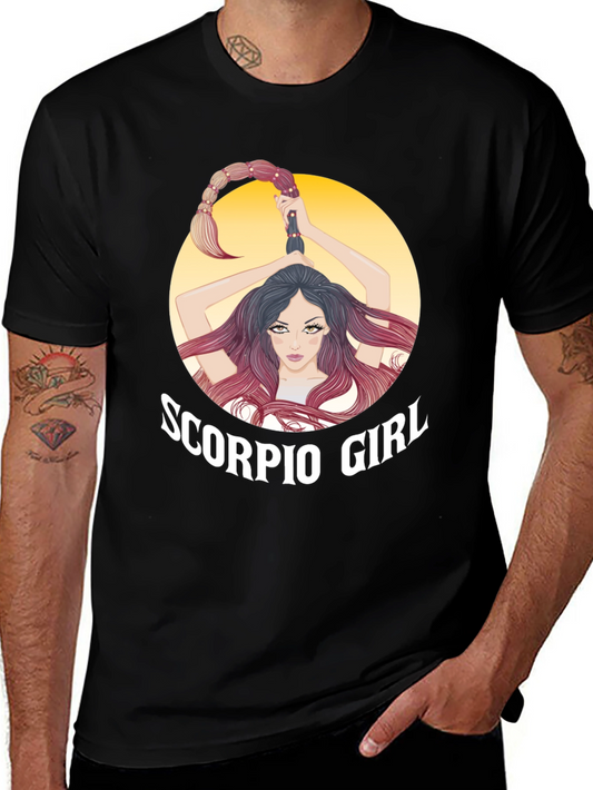 Scorpio Girl T-Shirt - Zodiac Graphic Tee