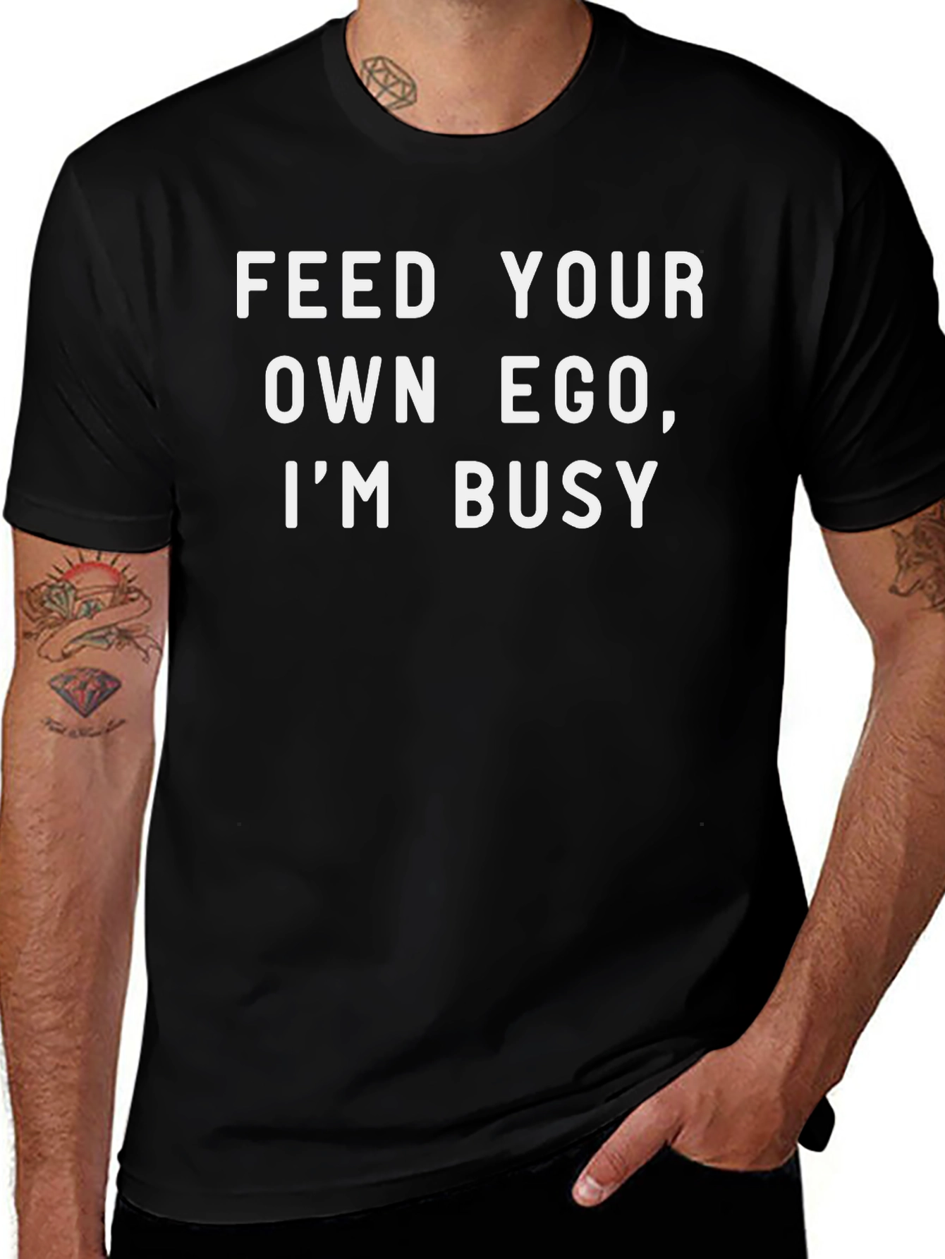 Feed Your Own Ego T-Shirt - Funny Sarcastic Tee
