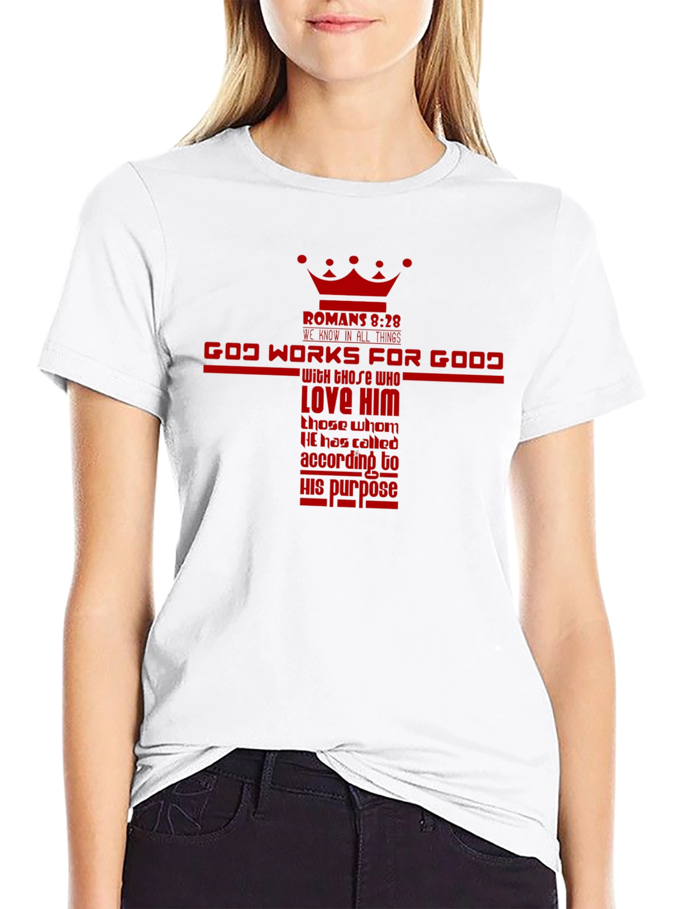God Works For Good Christian T-Shirt
