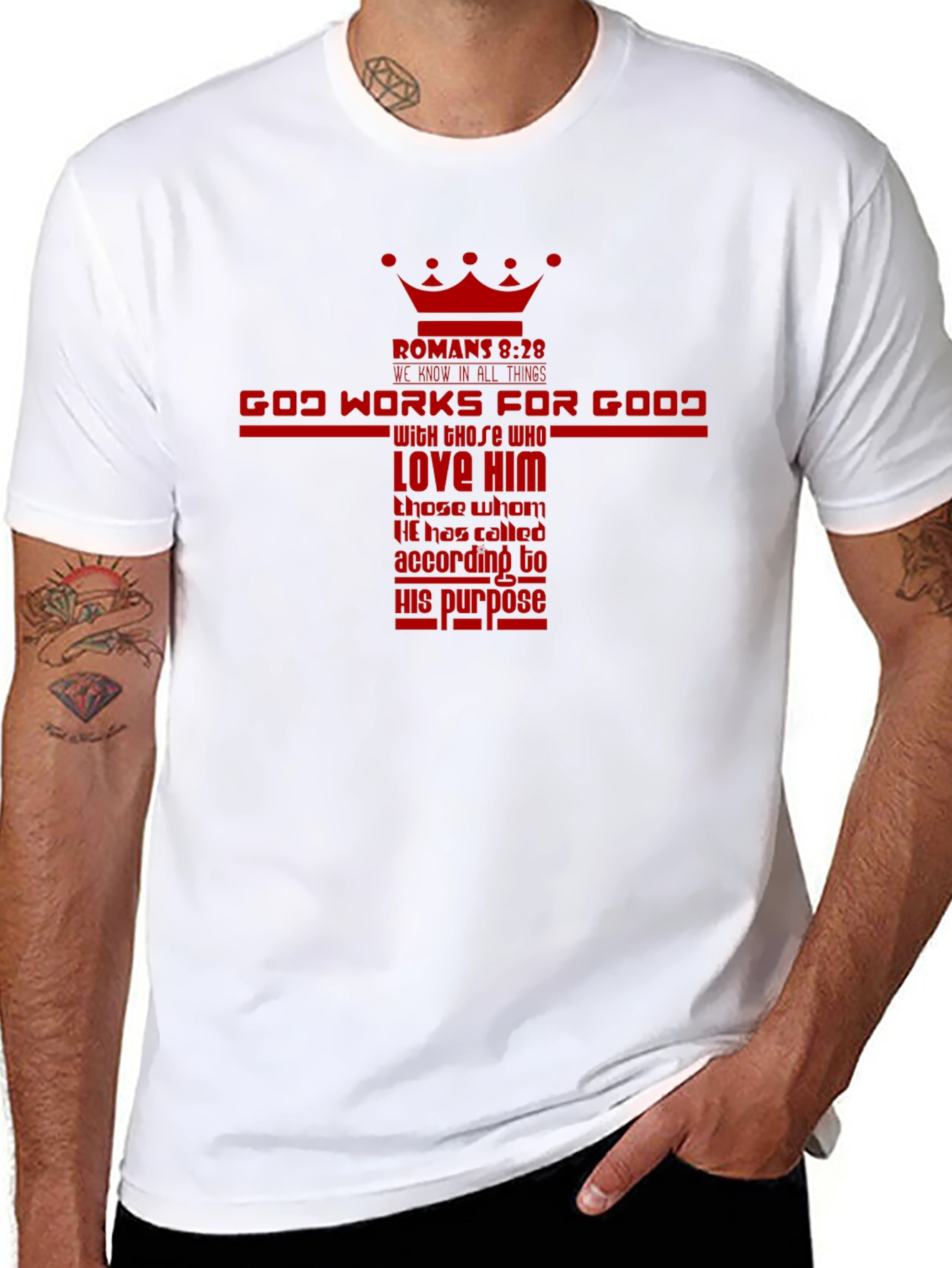 God Works For Good Christian T-Shirt