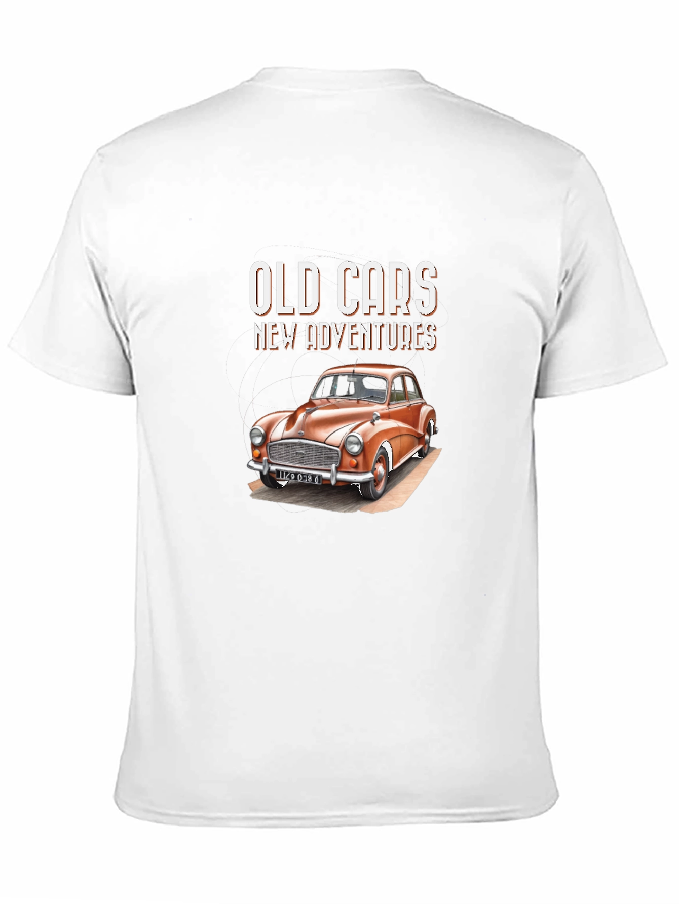 Old Cars New Adventures Graphic T-Shirt