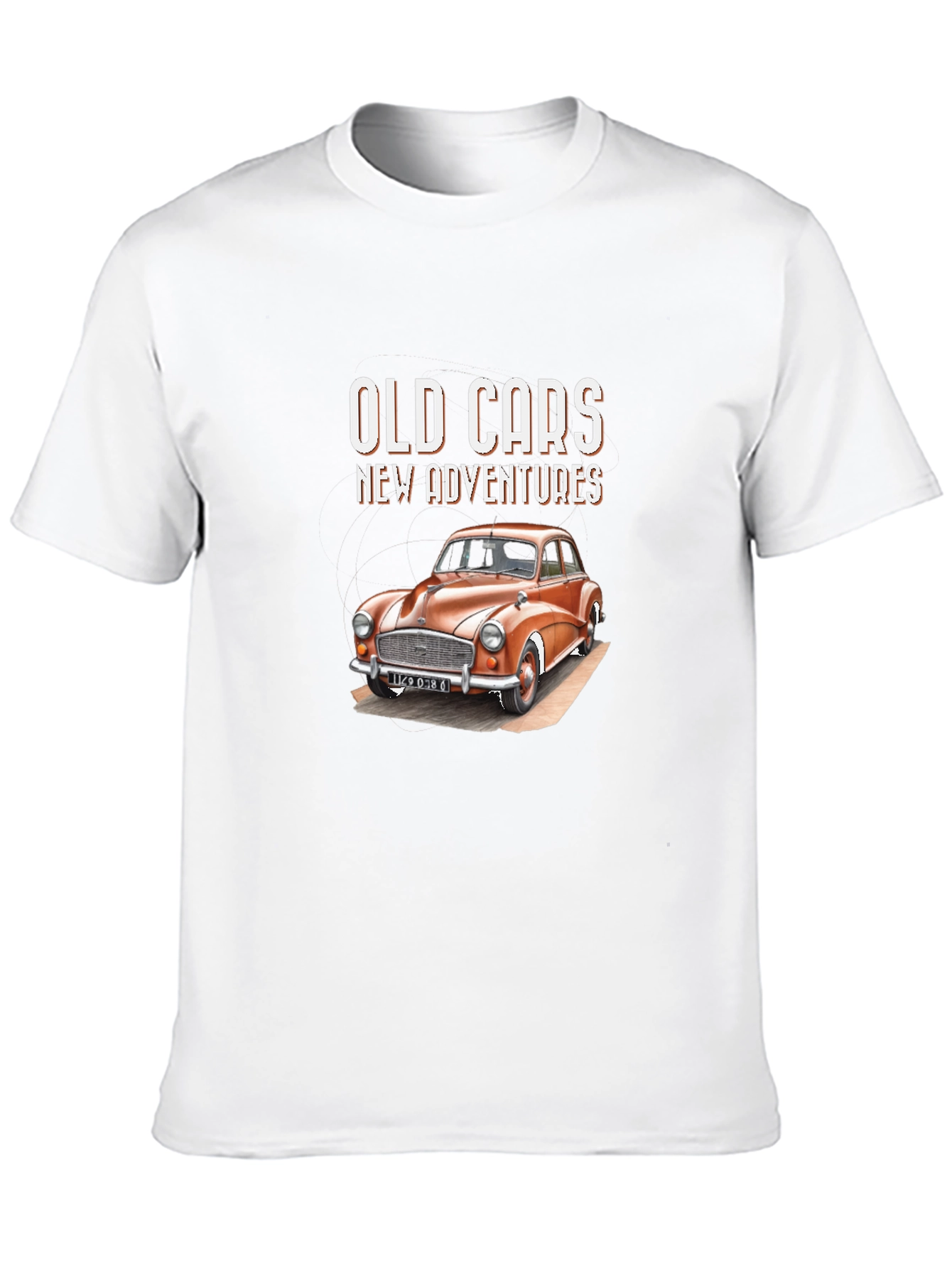 Old Cars New Adventures Graphic T-Shirt