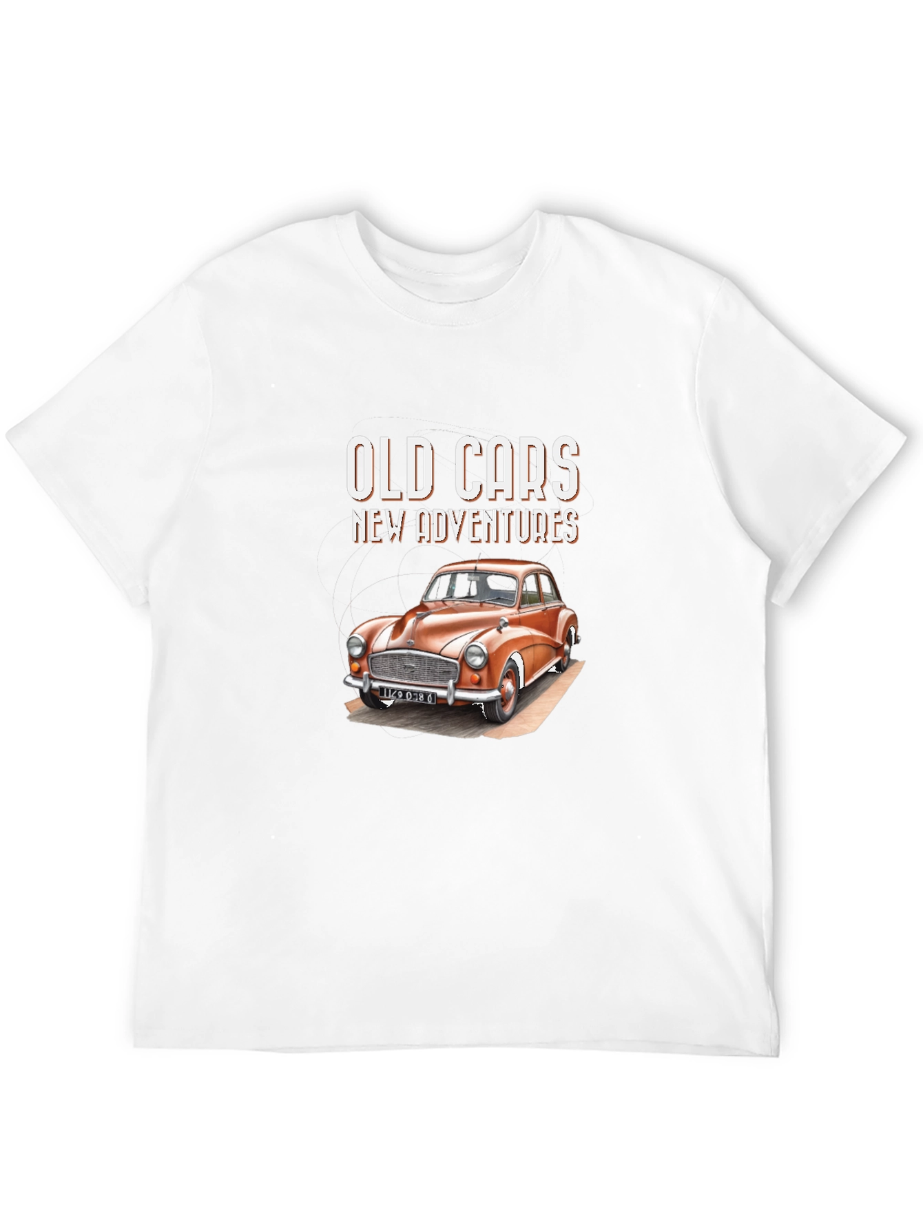 Old Cars New Adventures Graphic T-Shirt