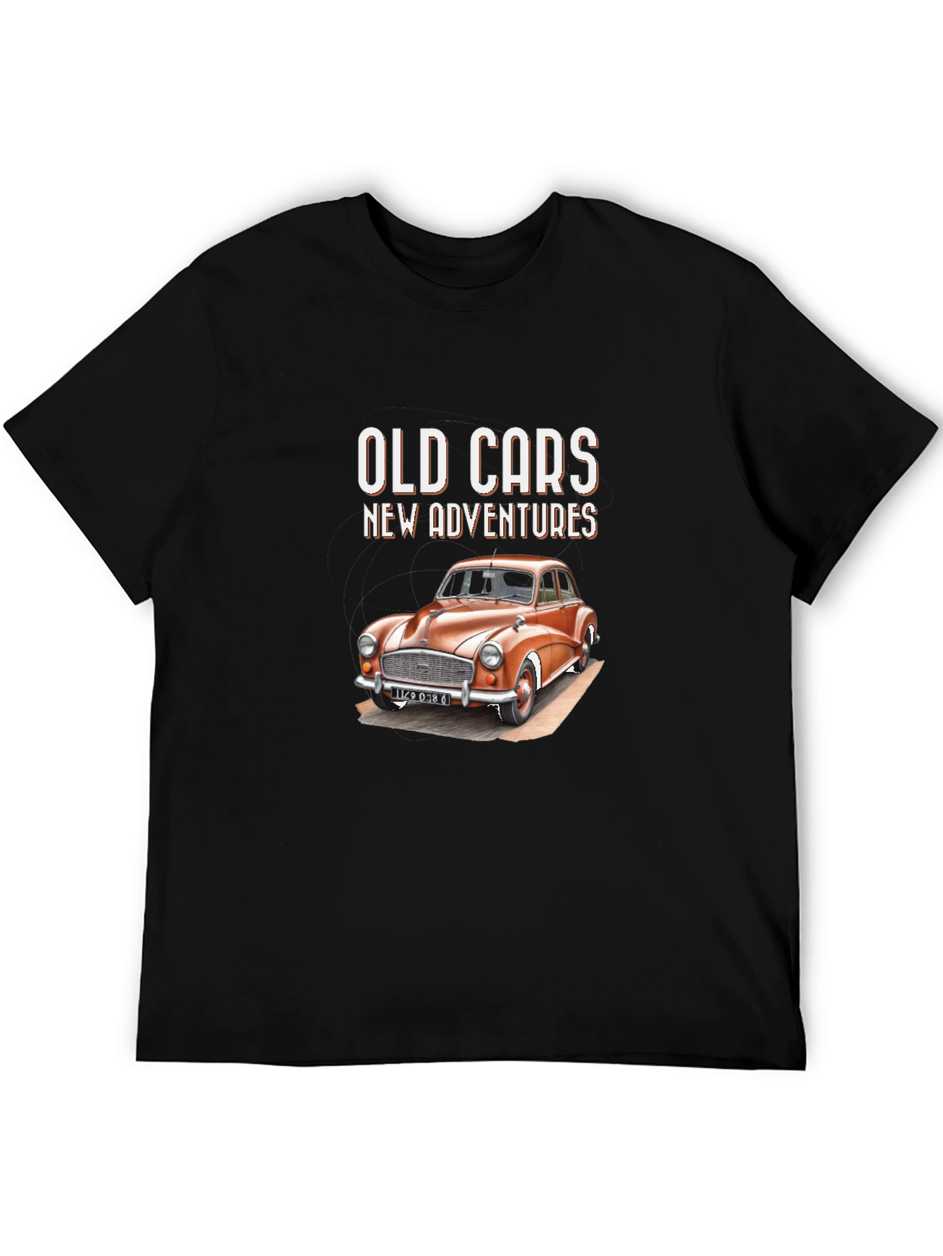 Old Cars New Adventures Graphic T-Shirt