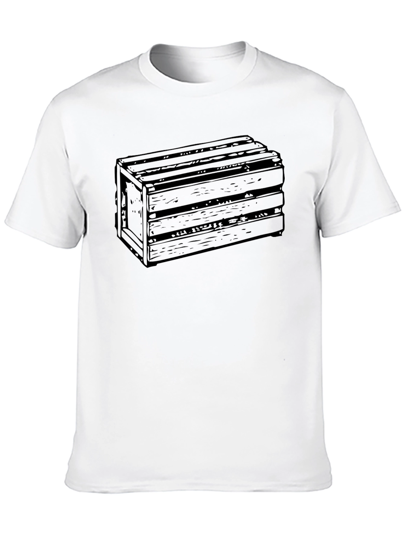Crate Graphic Tee - Unique Design Soft Cotton