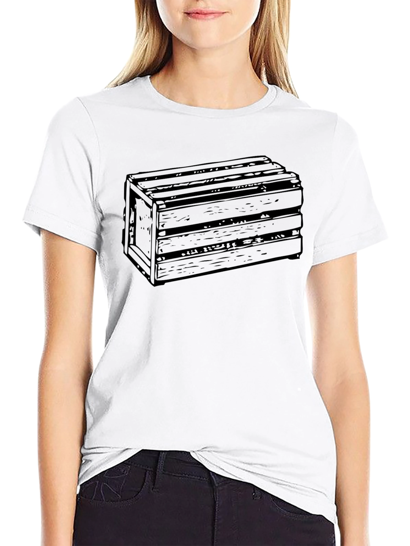 Crate Graphic Tee - Unique Design Soft Cotton