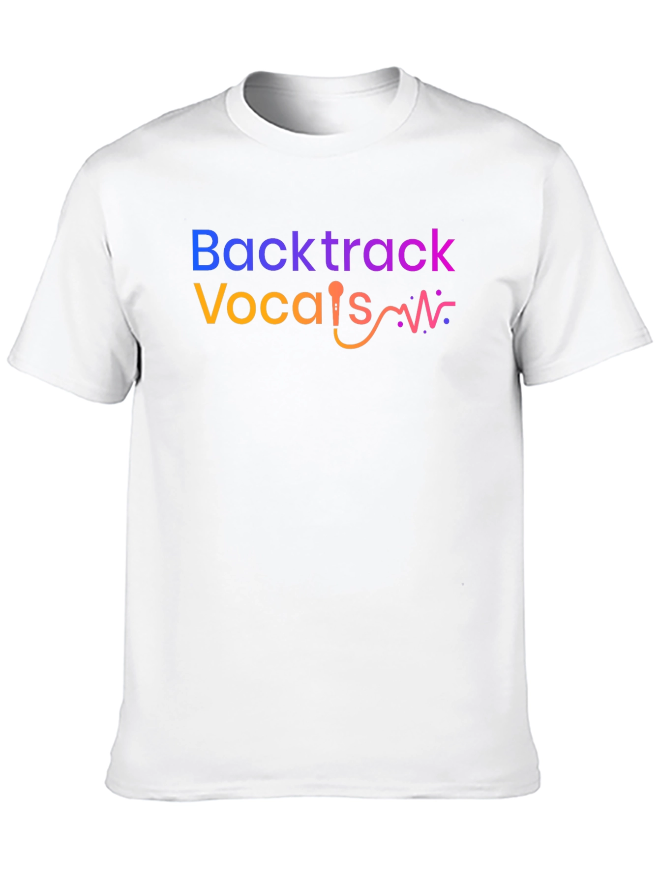 Backtrack Vocals T-Shirt - Music Lover Tee