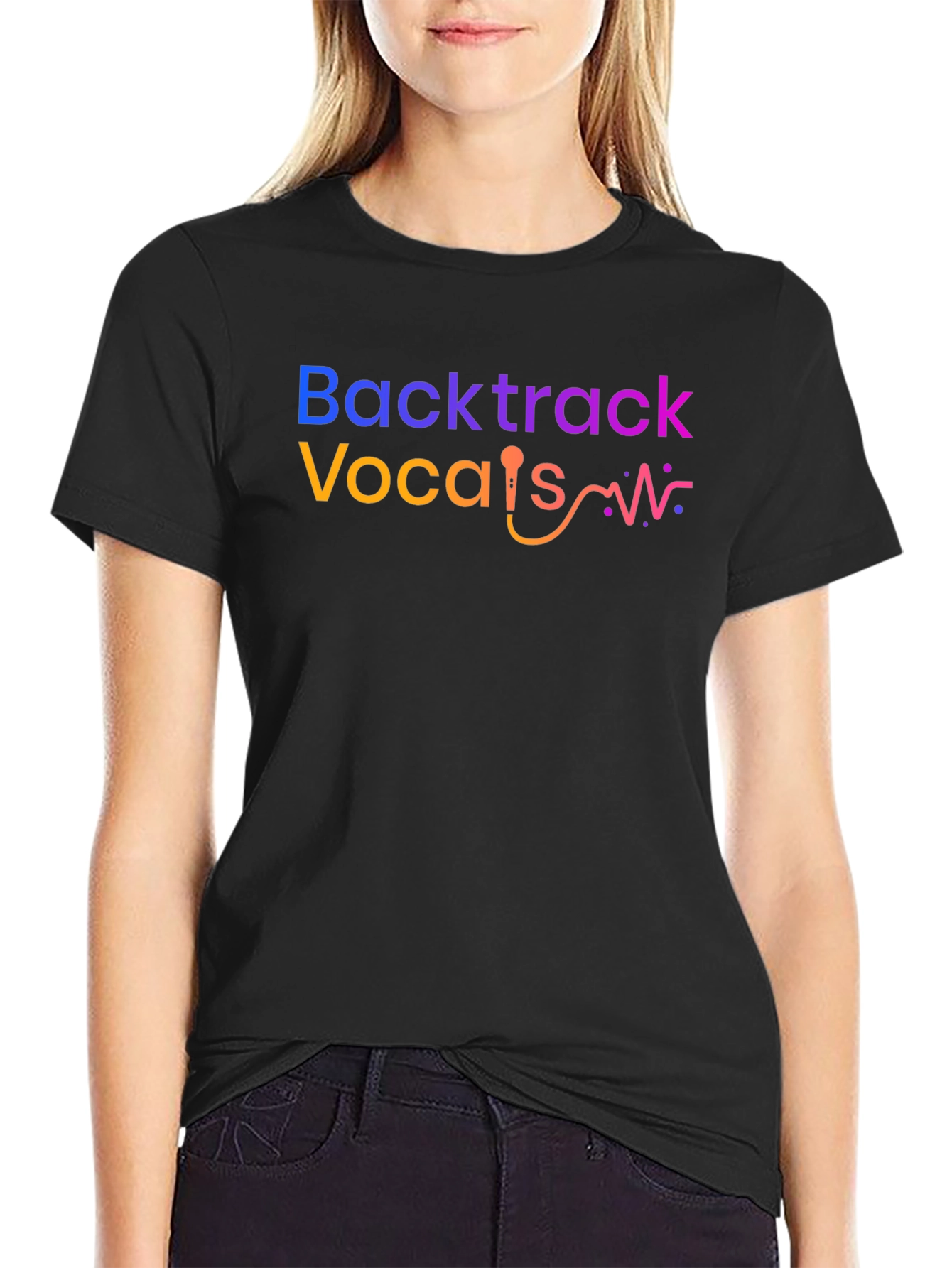 Backtrack Vocals T-Shirt - Music Lover Tee