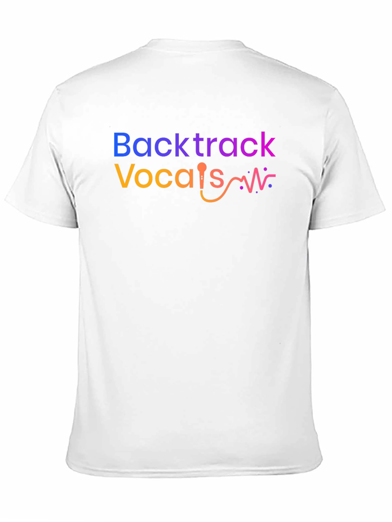 Backtrack Vocals T-Shirt - Music Lover Tee