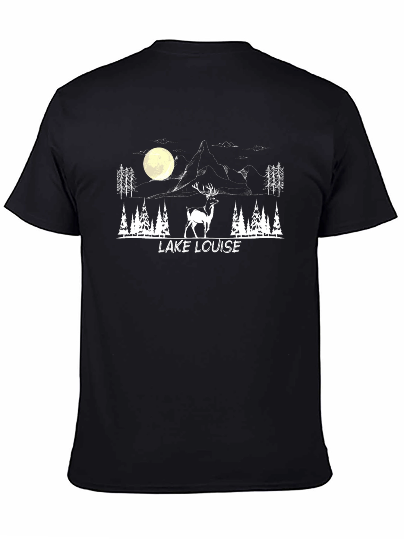 Lake Louise Graphic Tee - Black