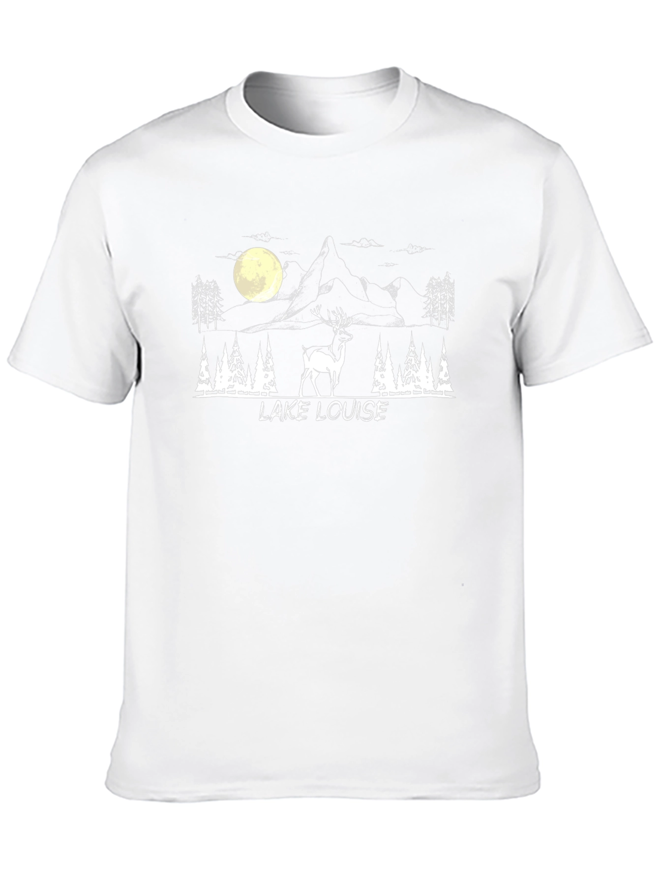 Lake Louise Graphic Tee - Black