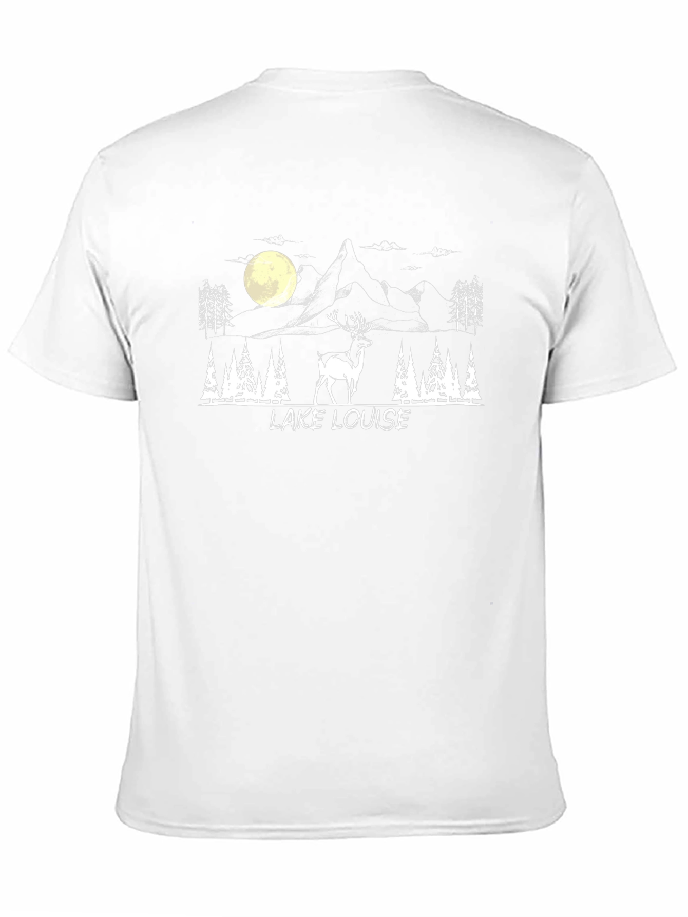 Lake Louise Graphic Tee - Black