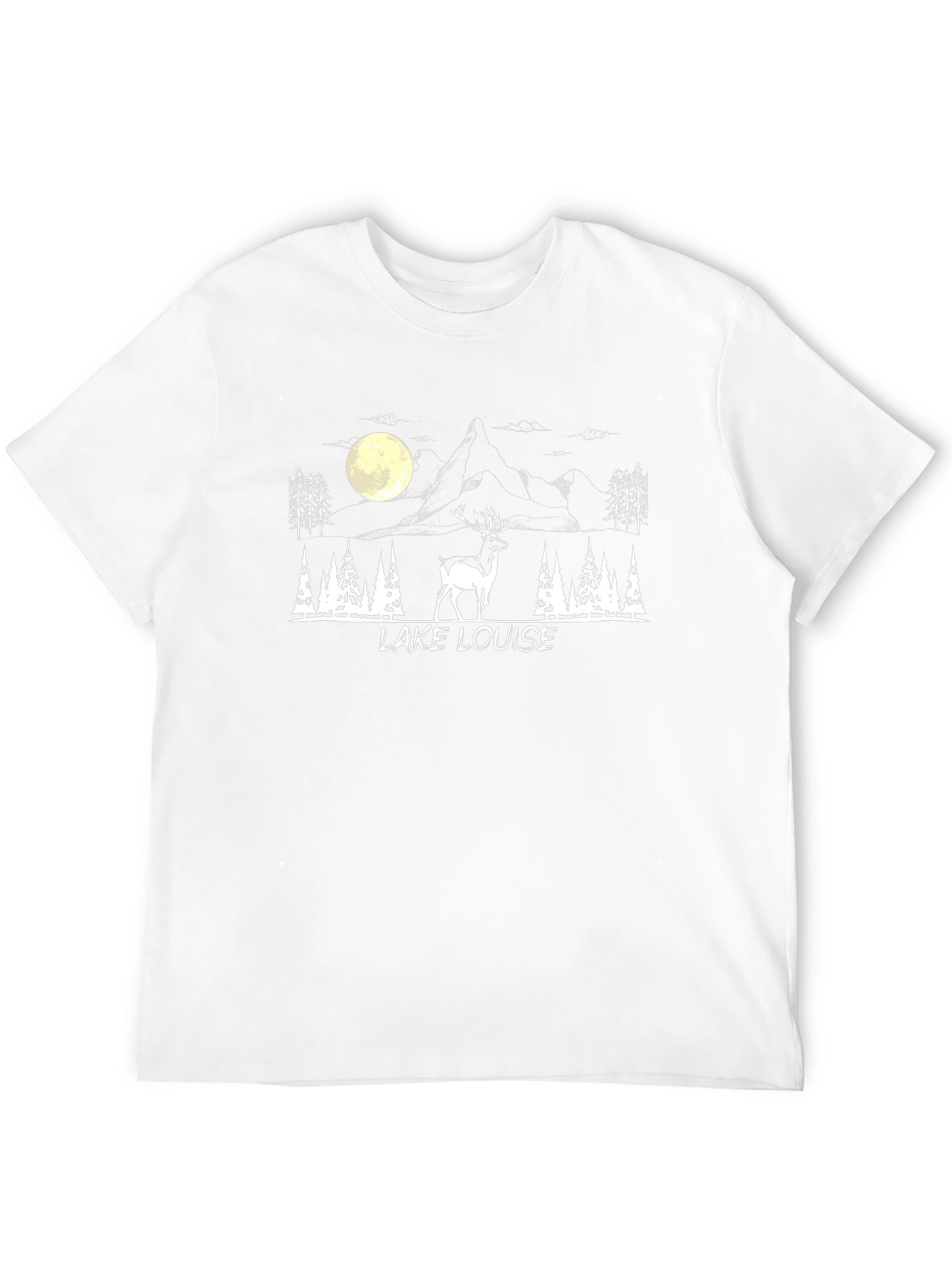 Lake Louise Graphic Tee - Black
