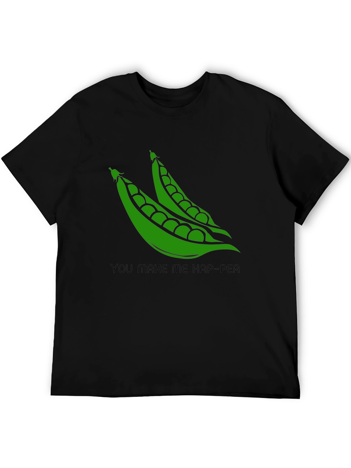 You Make Me Hap-Pea T-Shirt Funny Food Pun Tee